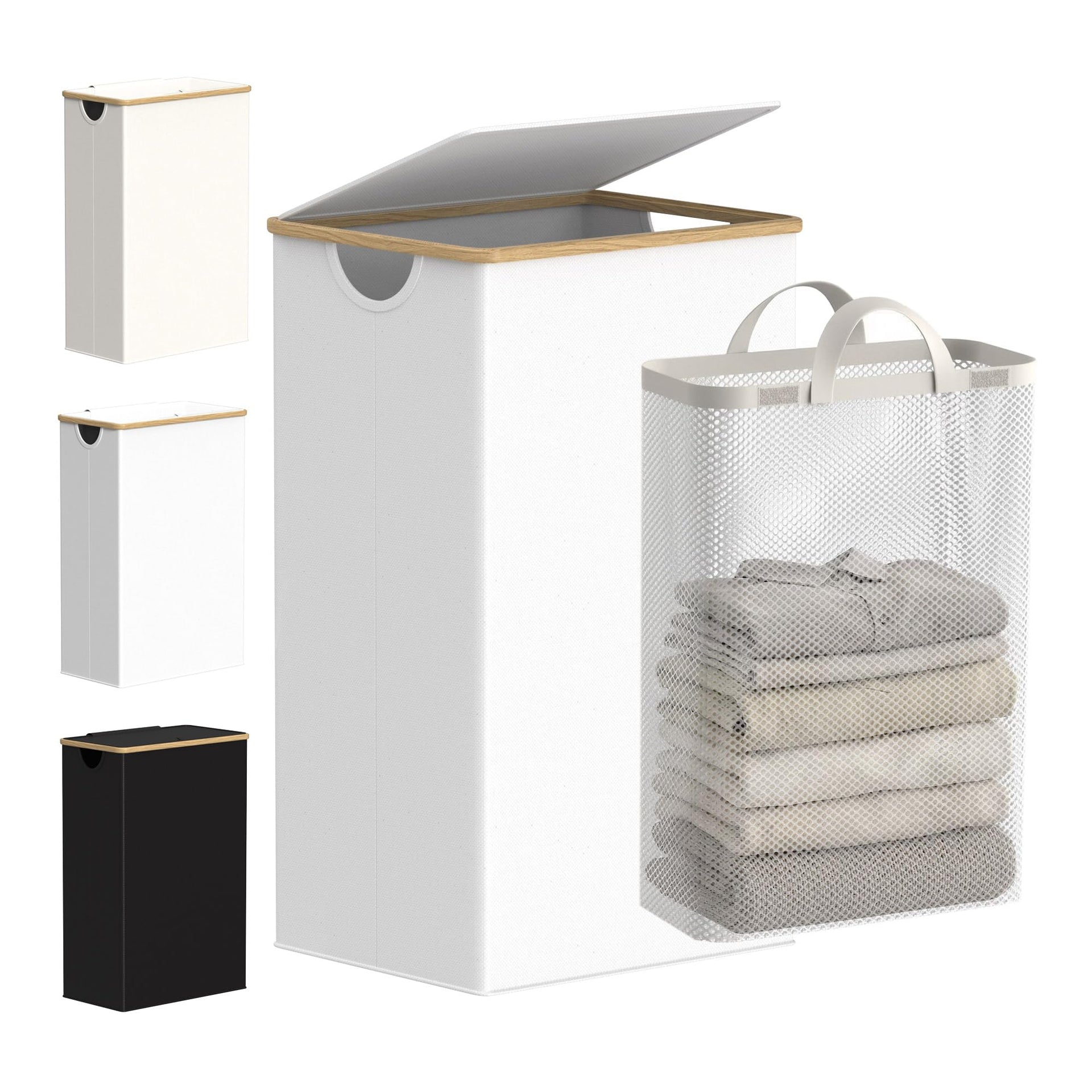 Laundry Hamper with Lid