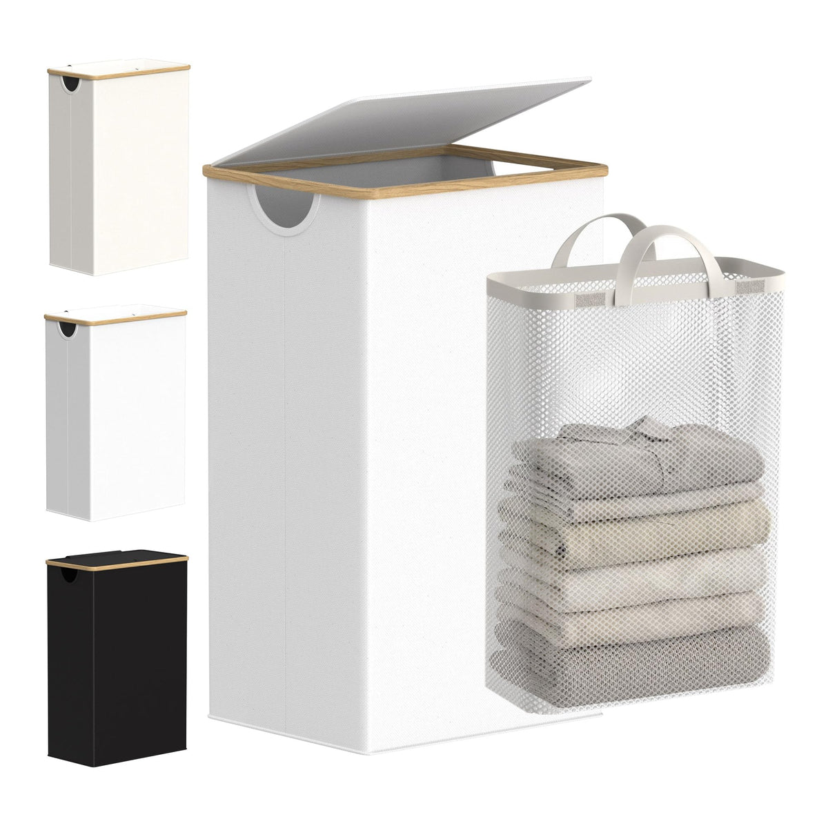 Laundry Hamper with Lid