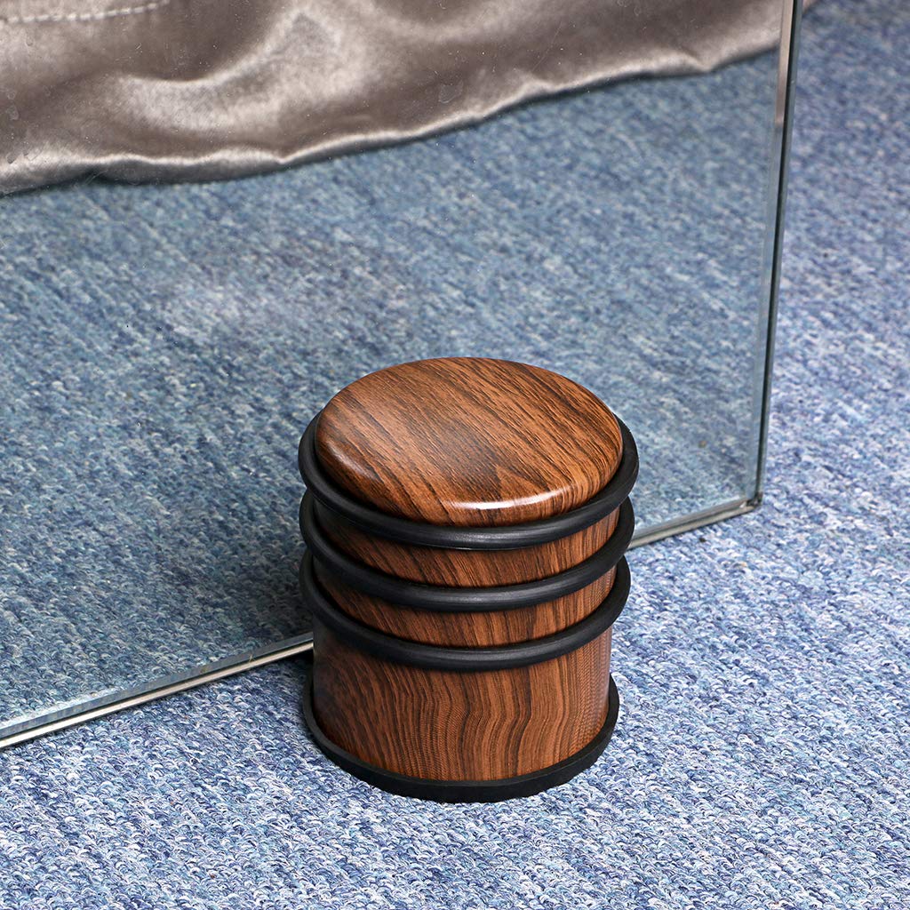 Heavy Duty Floor Door Stopper No Drill Stainless Steel Door Stops