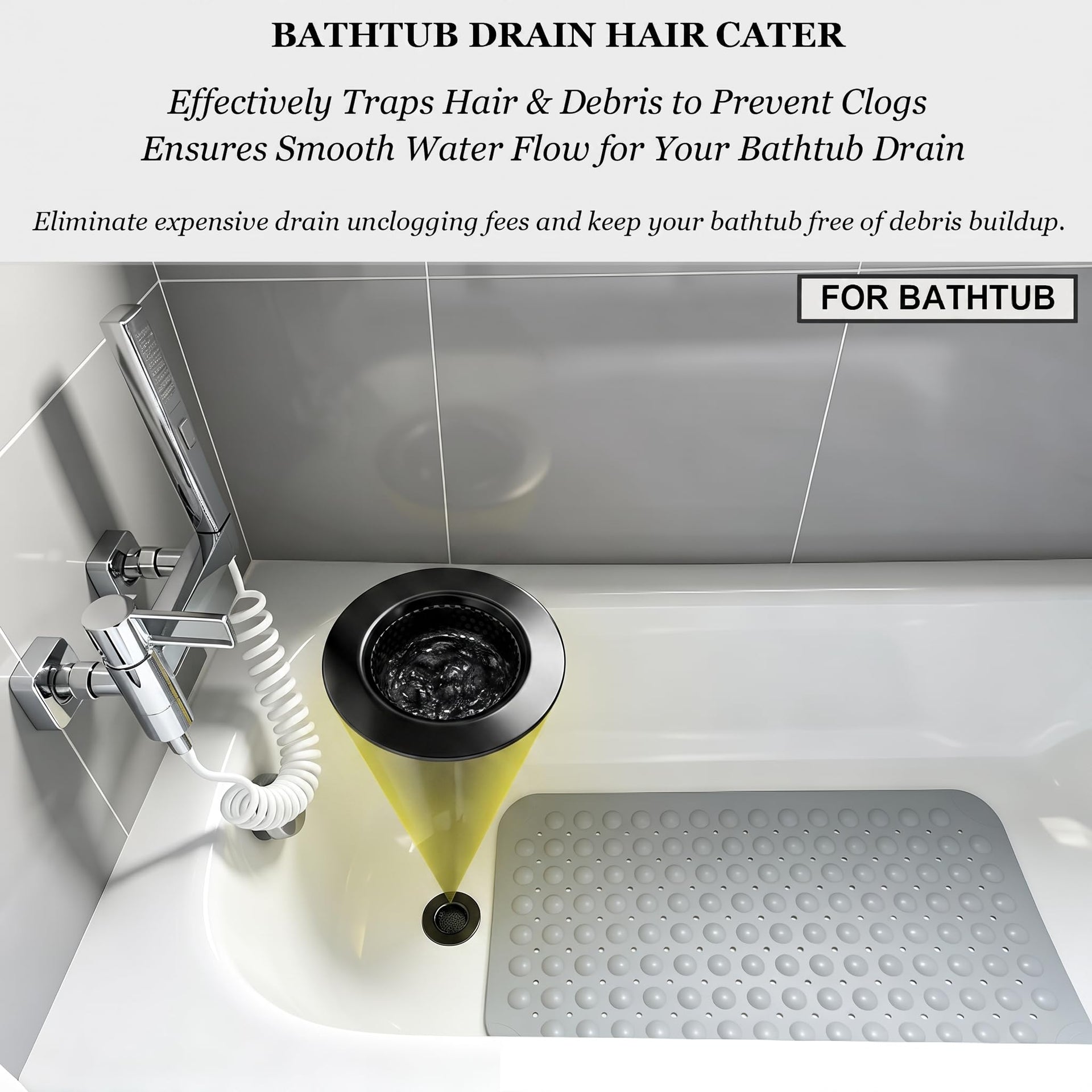 1.75" Tub Drain Strainers (2 Count)