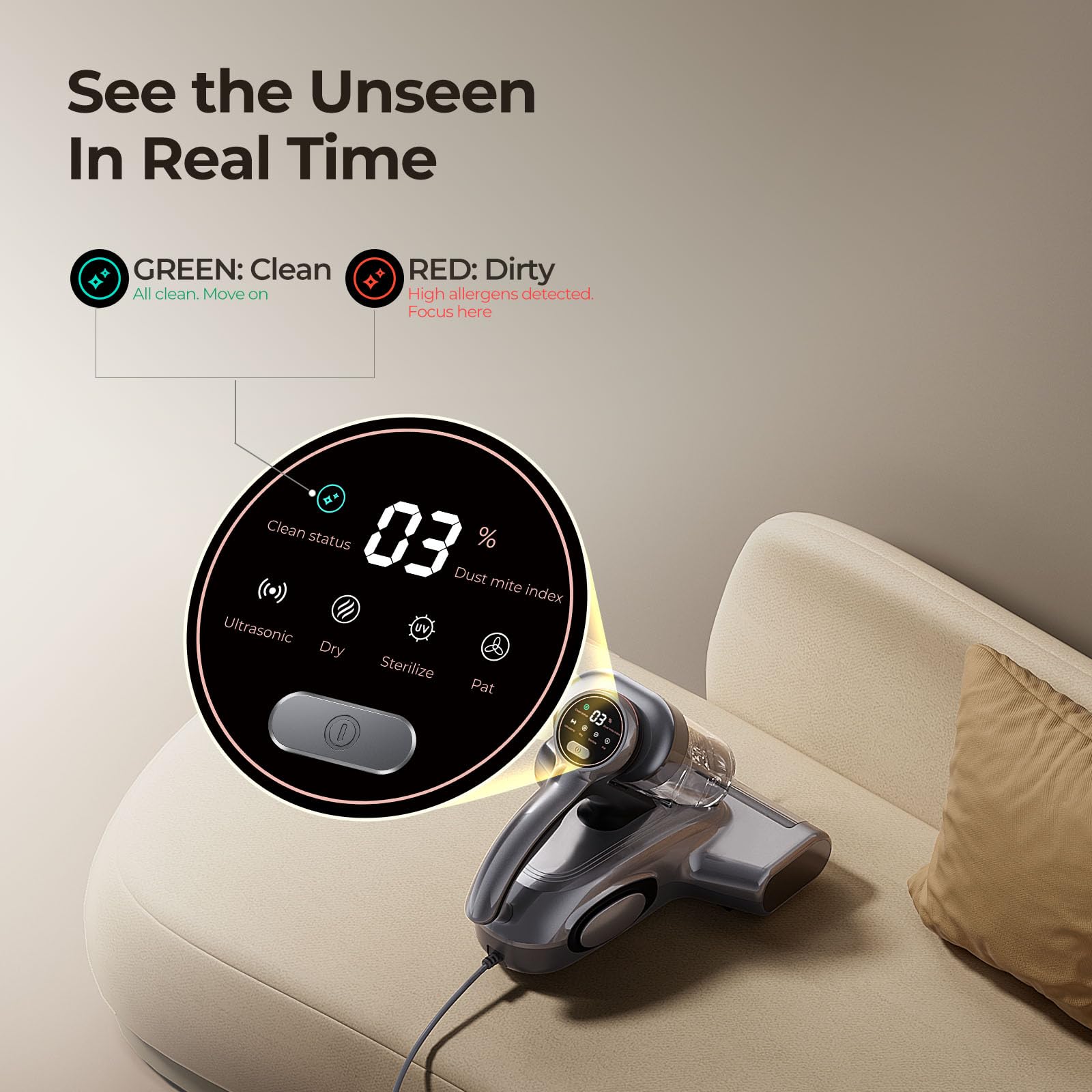 J300 Bed Vacuum Cleaner