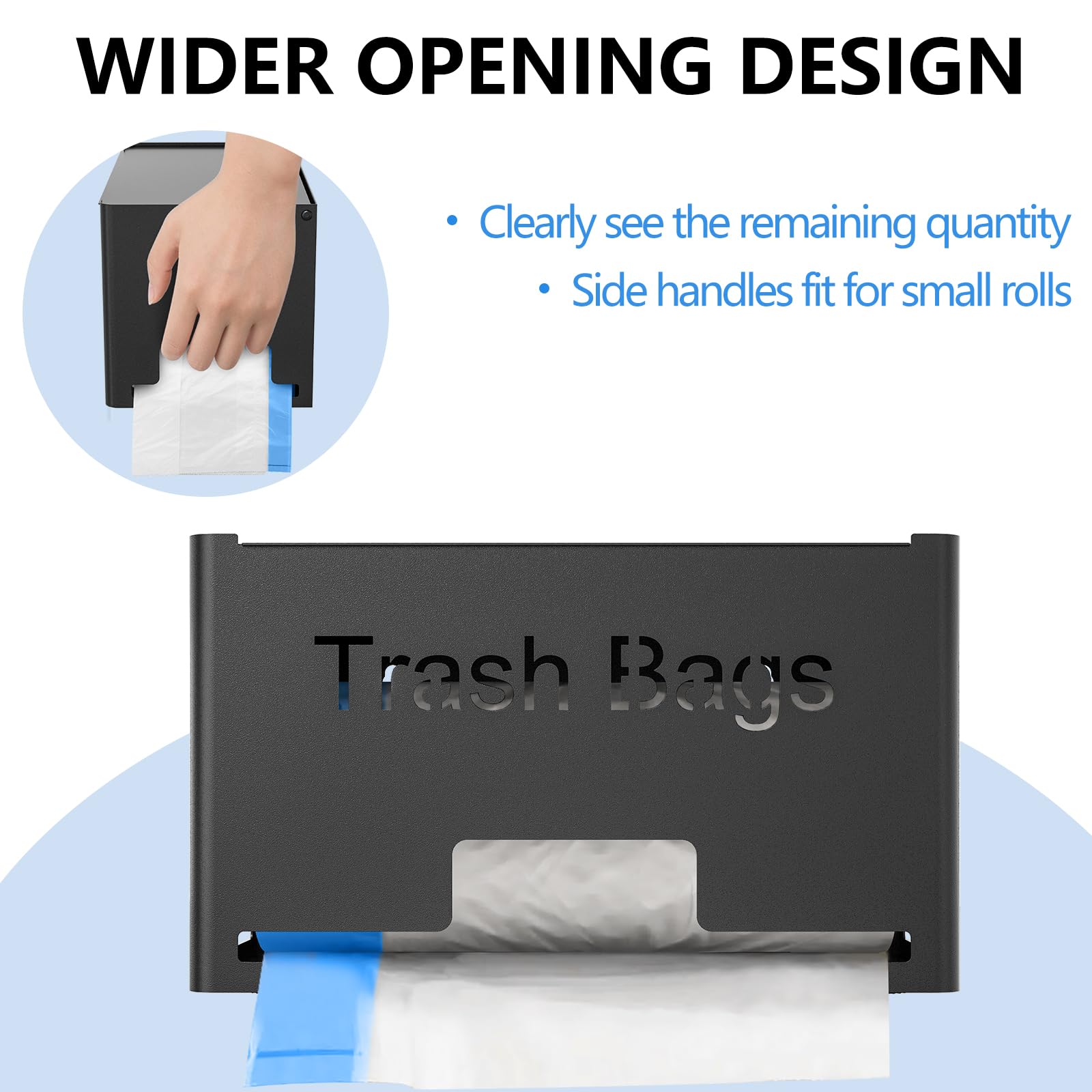 Large Trash Bag Holder Dispenser