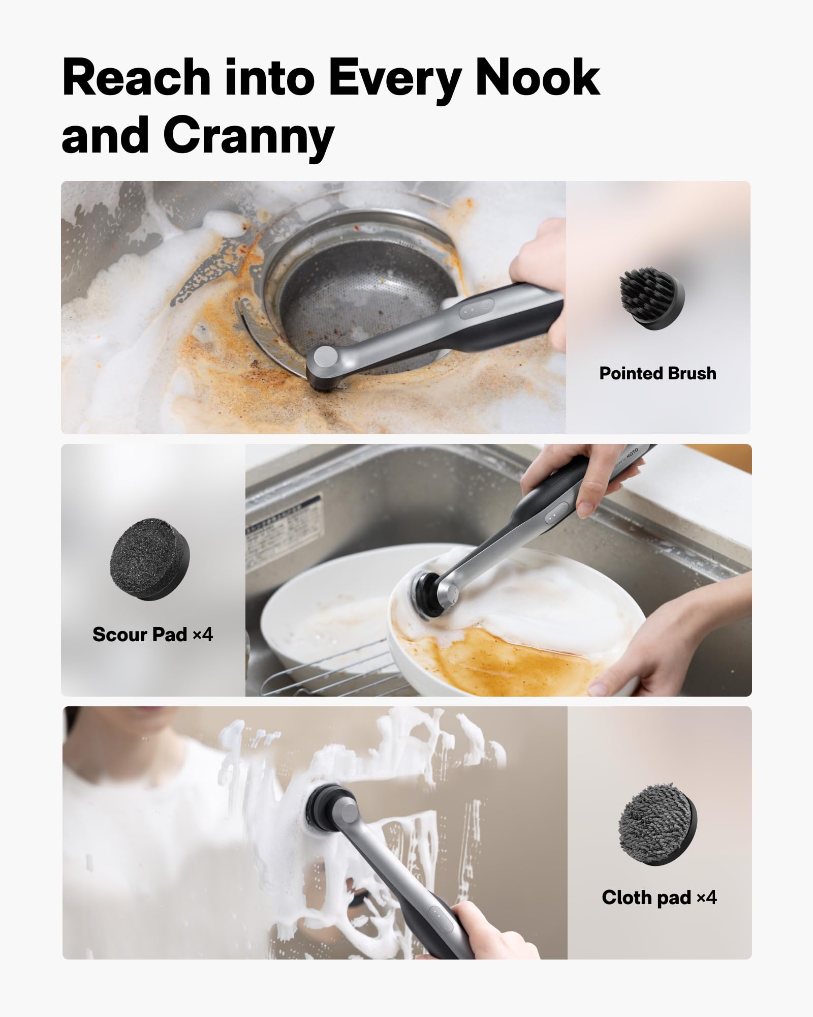 Wand™ Cordless Spin Scrubber