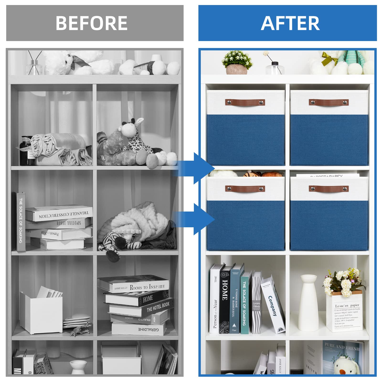 Collapsible Storage Boxes (4 Count)
