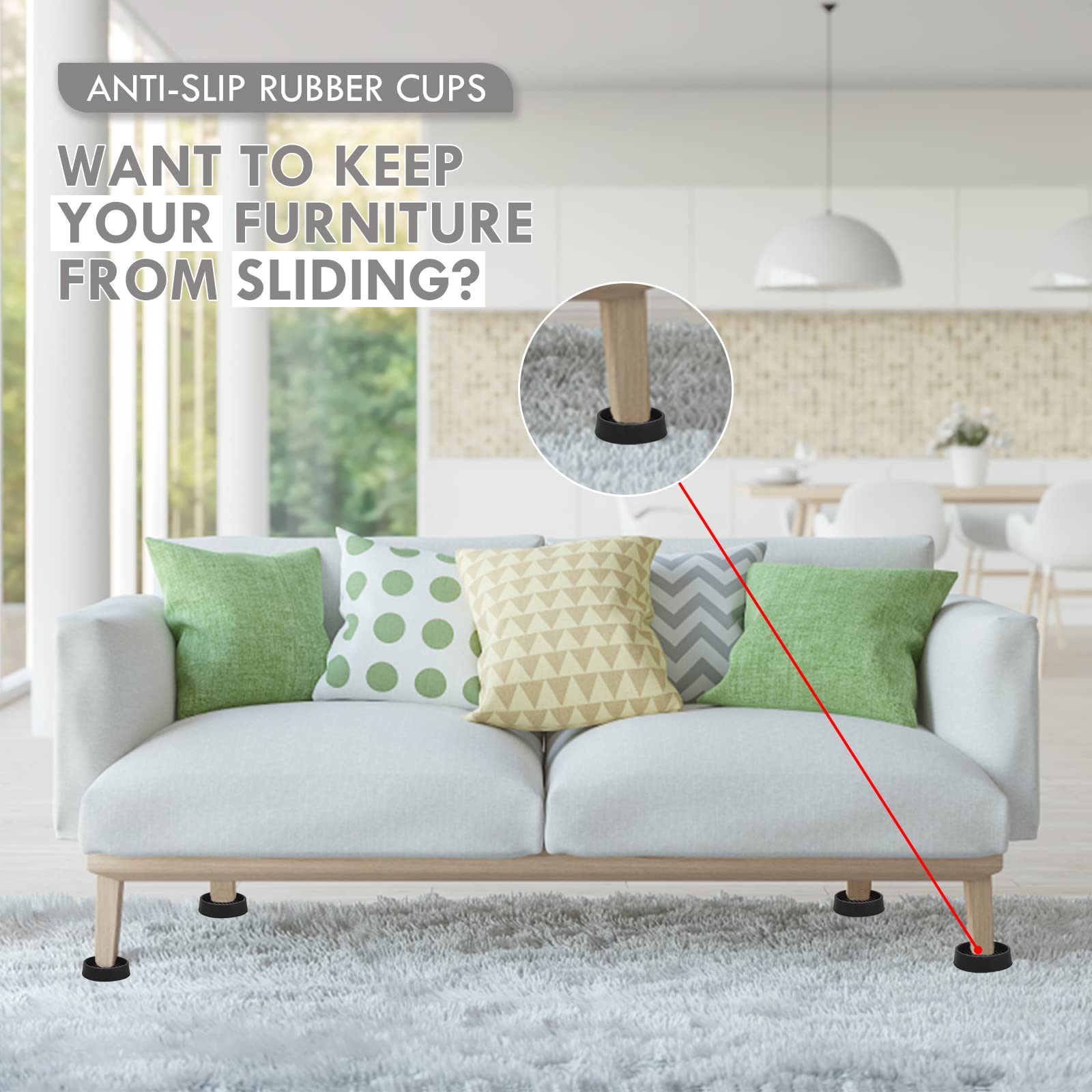 Furniture Coasters (12 Count)