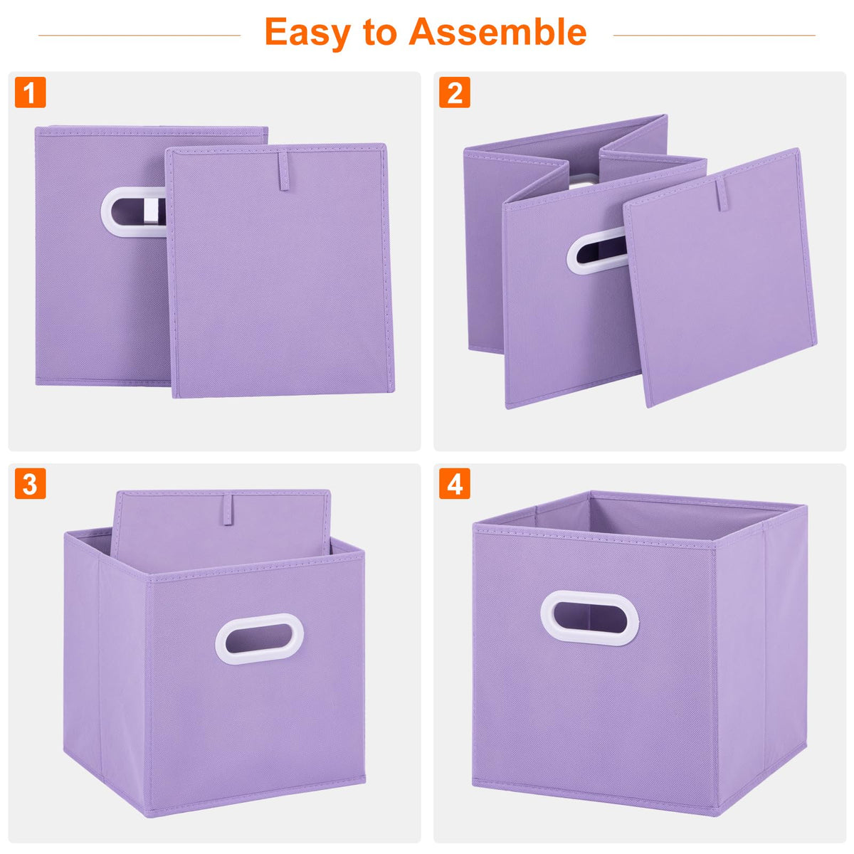 Fabric Storage Cubes Bins