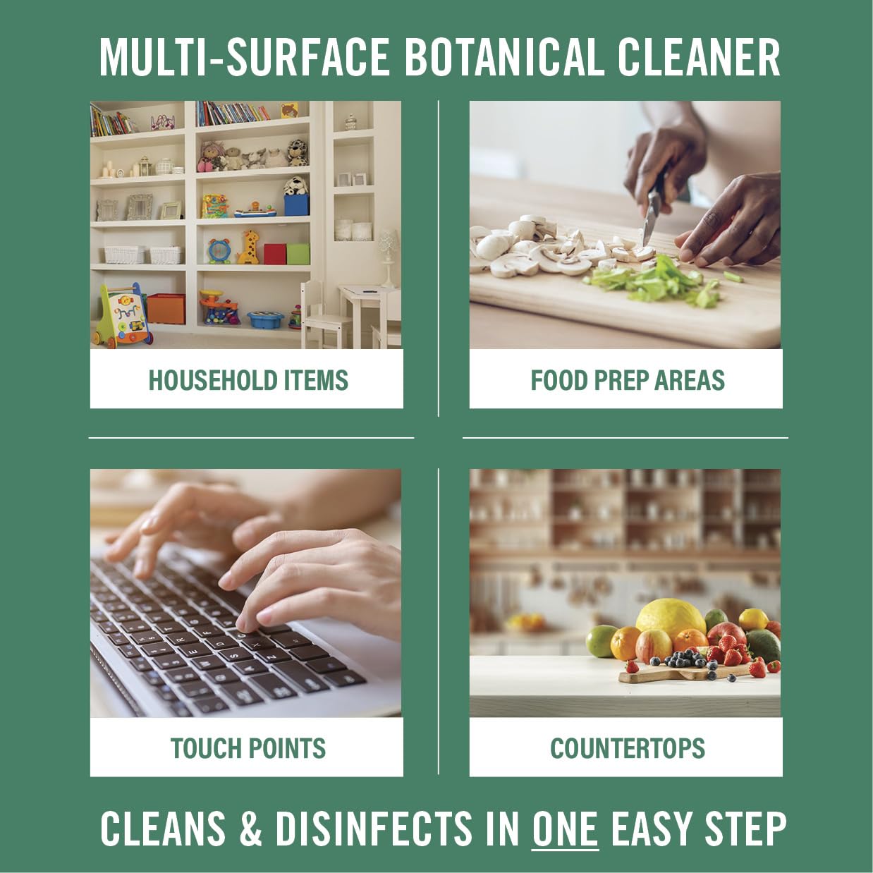 Botanical Decon 30 Disinfectant Cleaner (14 Fl Oz)