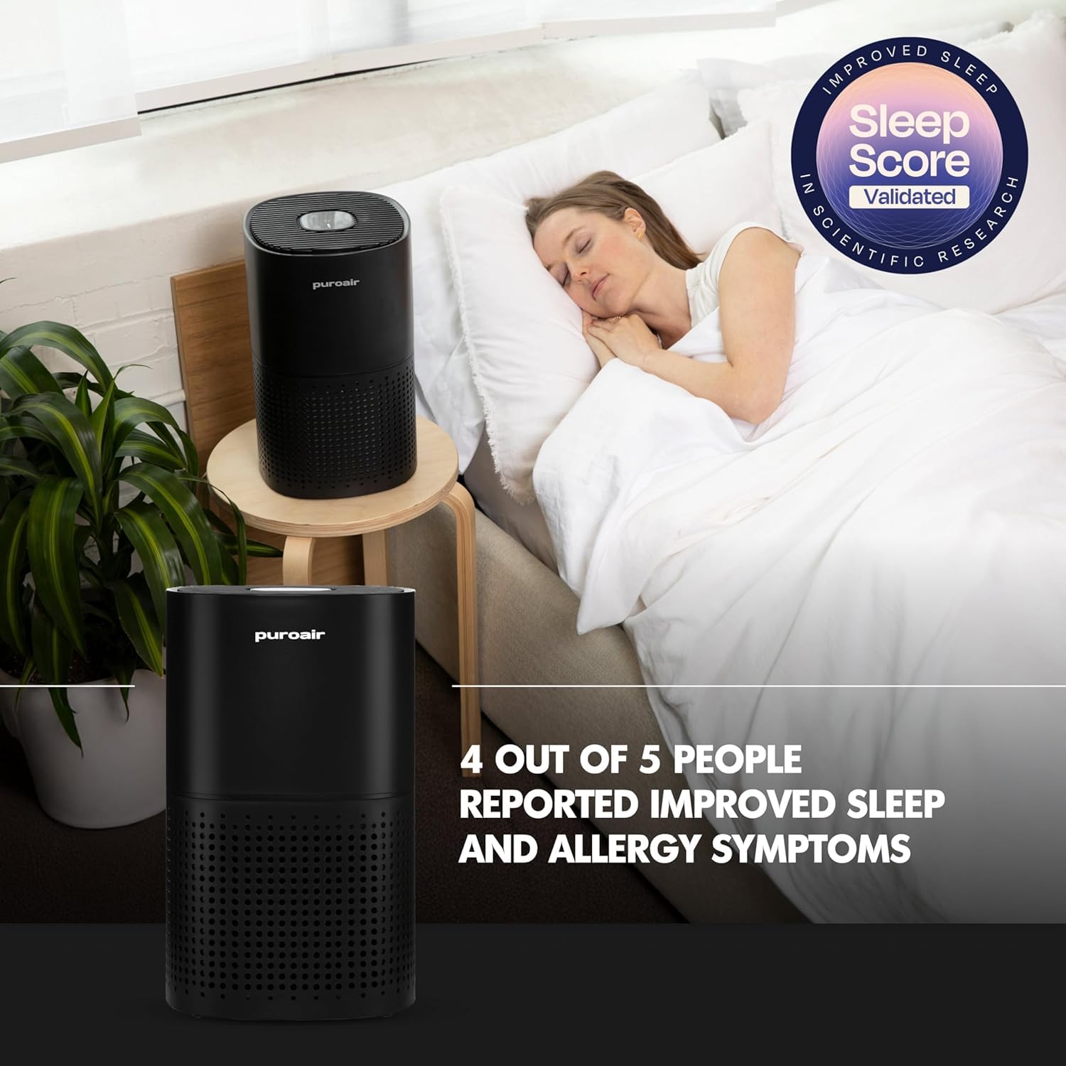 240 HEPA Air Purifiers for Home Pets Air Cleaner up to 1