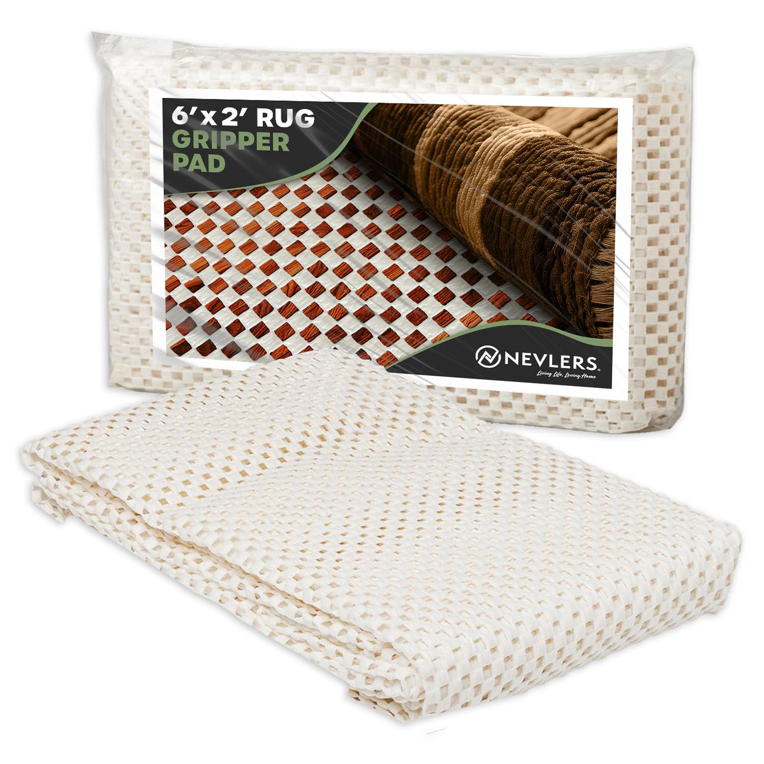 2ft x 6ft Under Rug Non Slip Pad (12 Sq Ft)