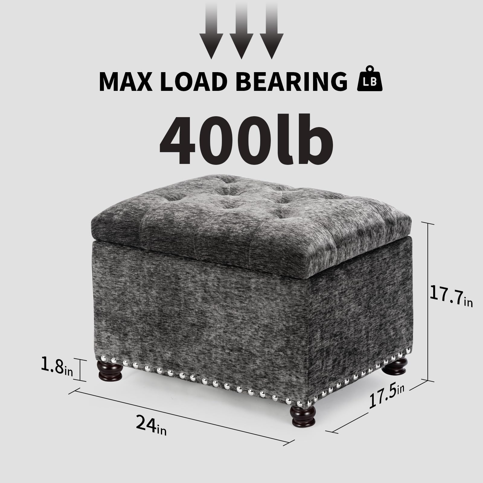 Storage Ottoman Bench