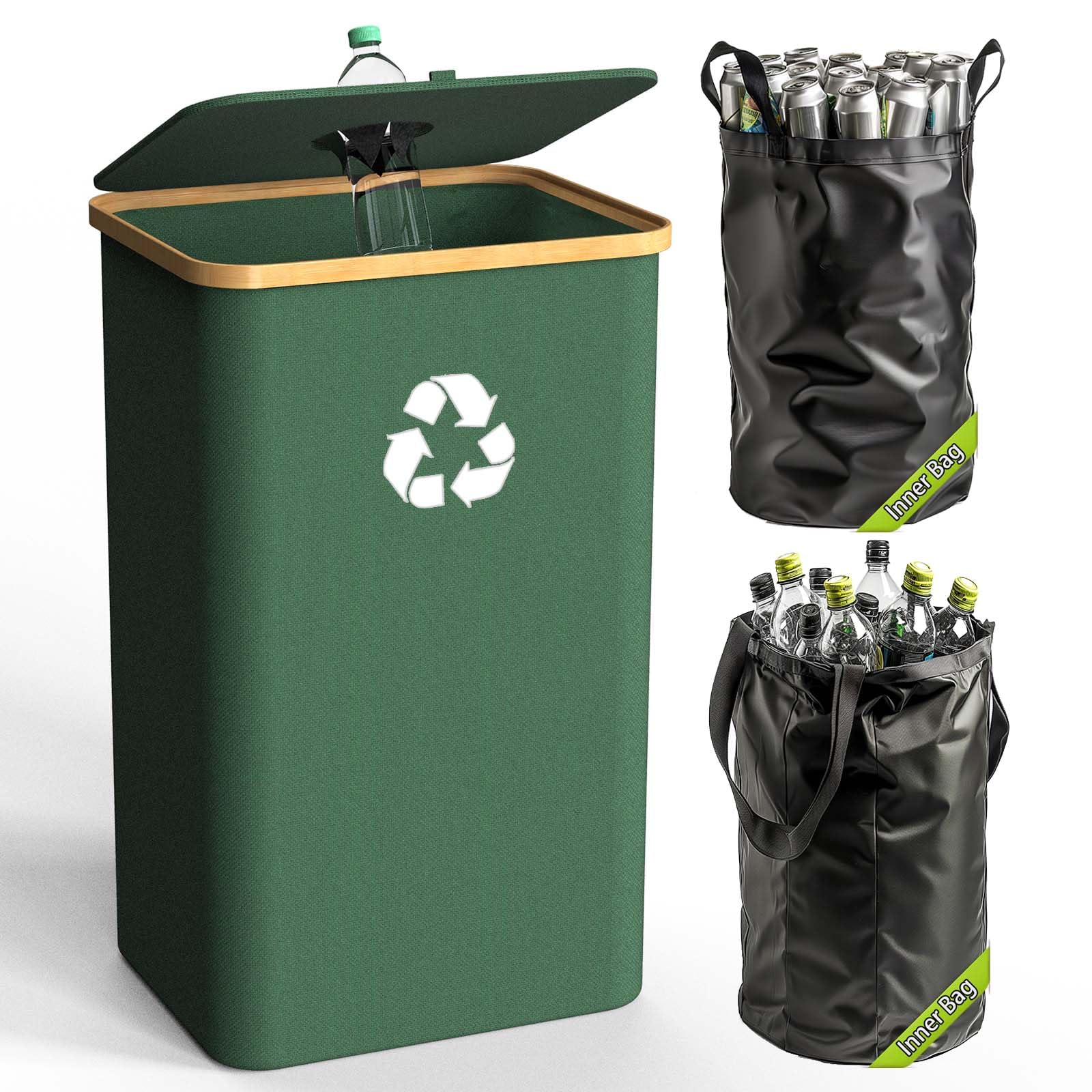 Recycling Bin for Kitchen Indoor Home