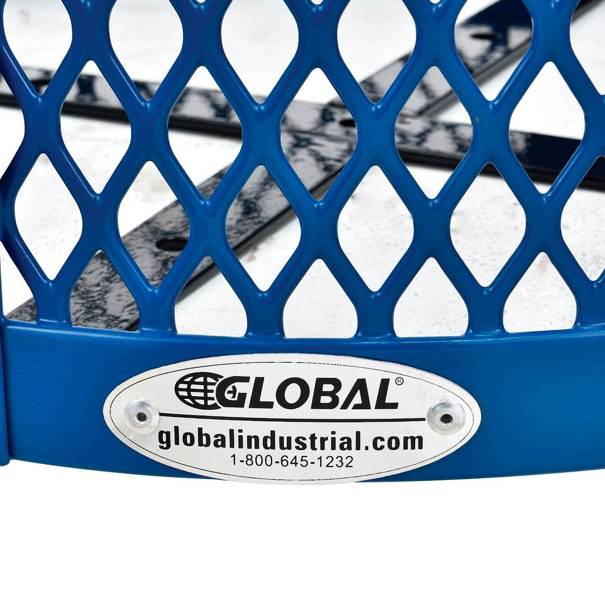 Outdoor Diamond Steel Trash Can