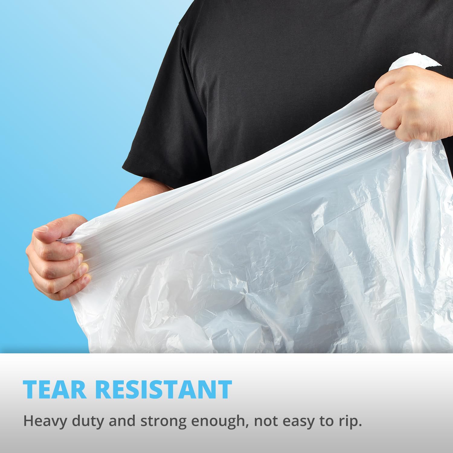 15 Gallon Drawstring Trash Bags (80 Count)