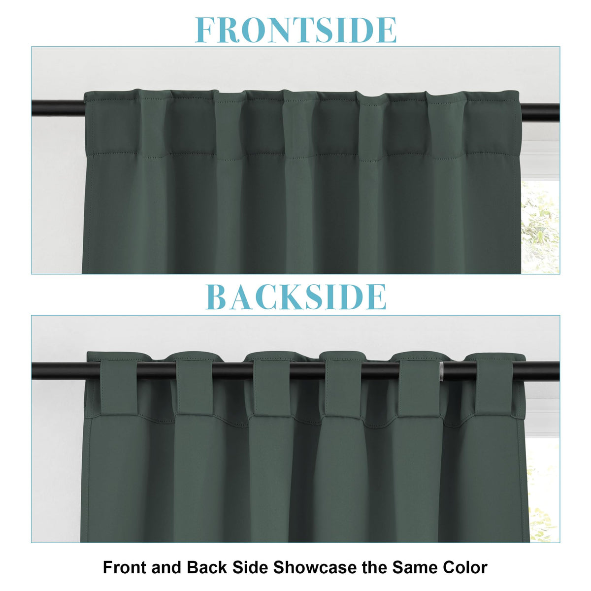 Small Window Curtains (2 Count)