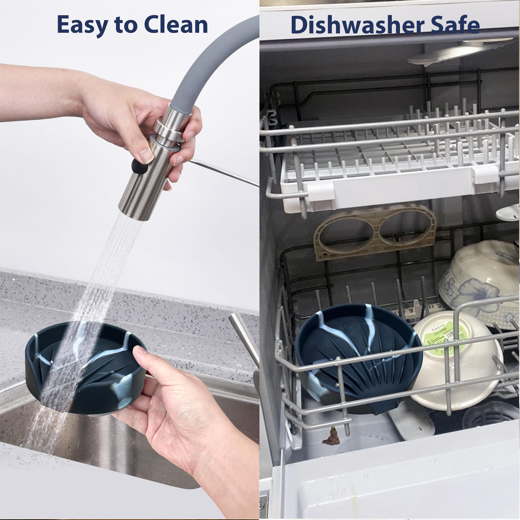 Self Draining Soap Dish
