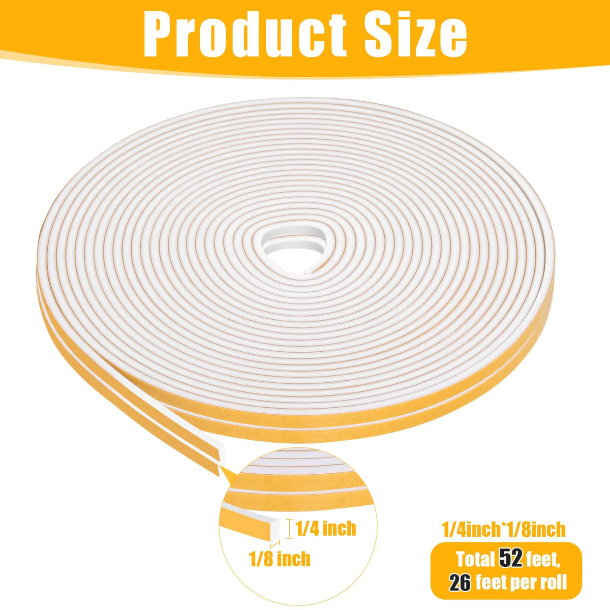 52Feet Weather Stripping Seal