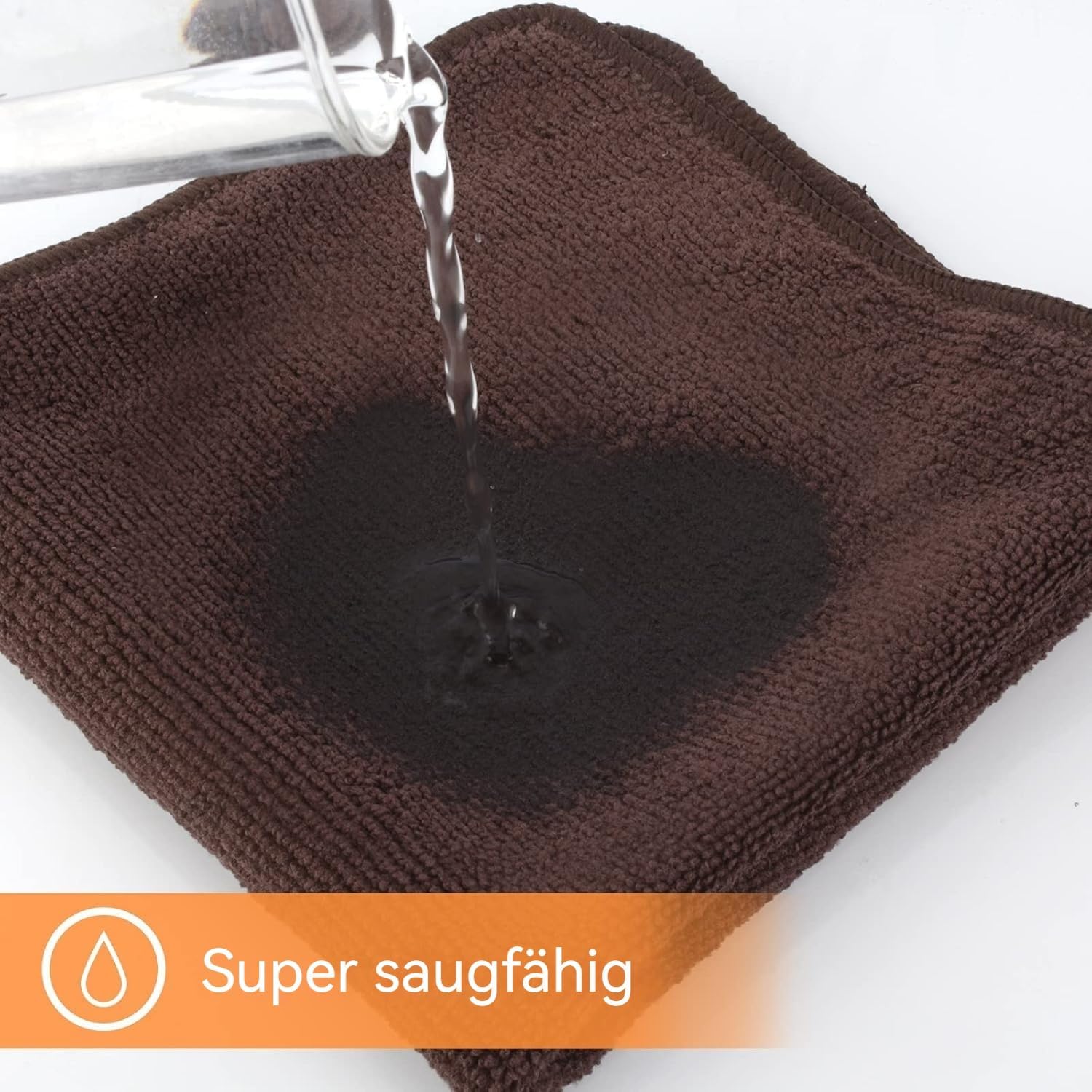 Dish Cloths for Washing Dishes with Scrub Side (10 Count)