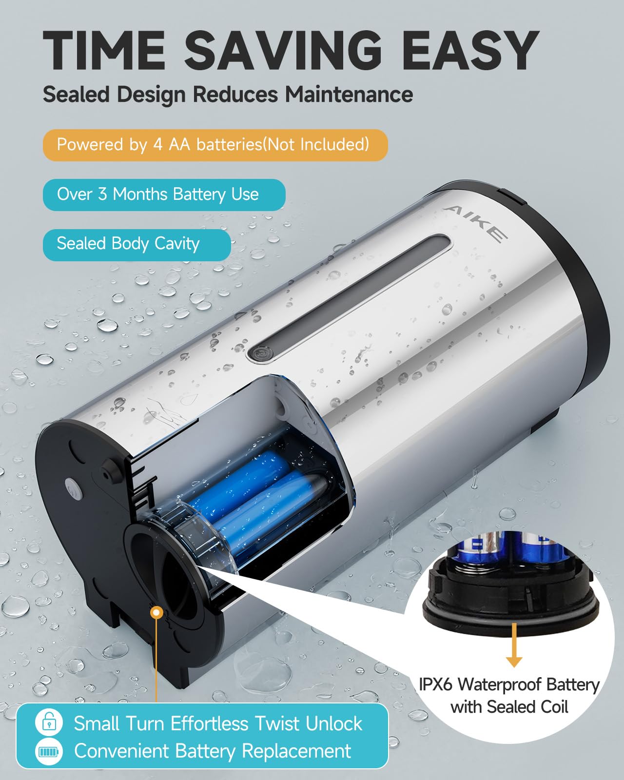 Automatic Liquid Soap Dispenser