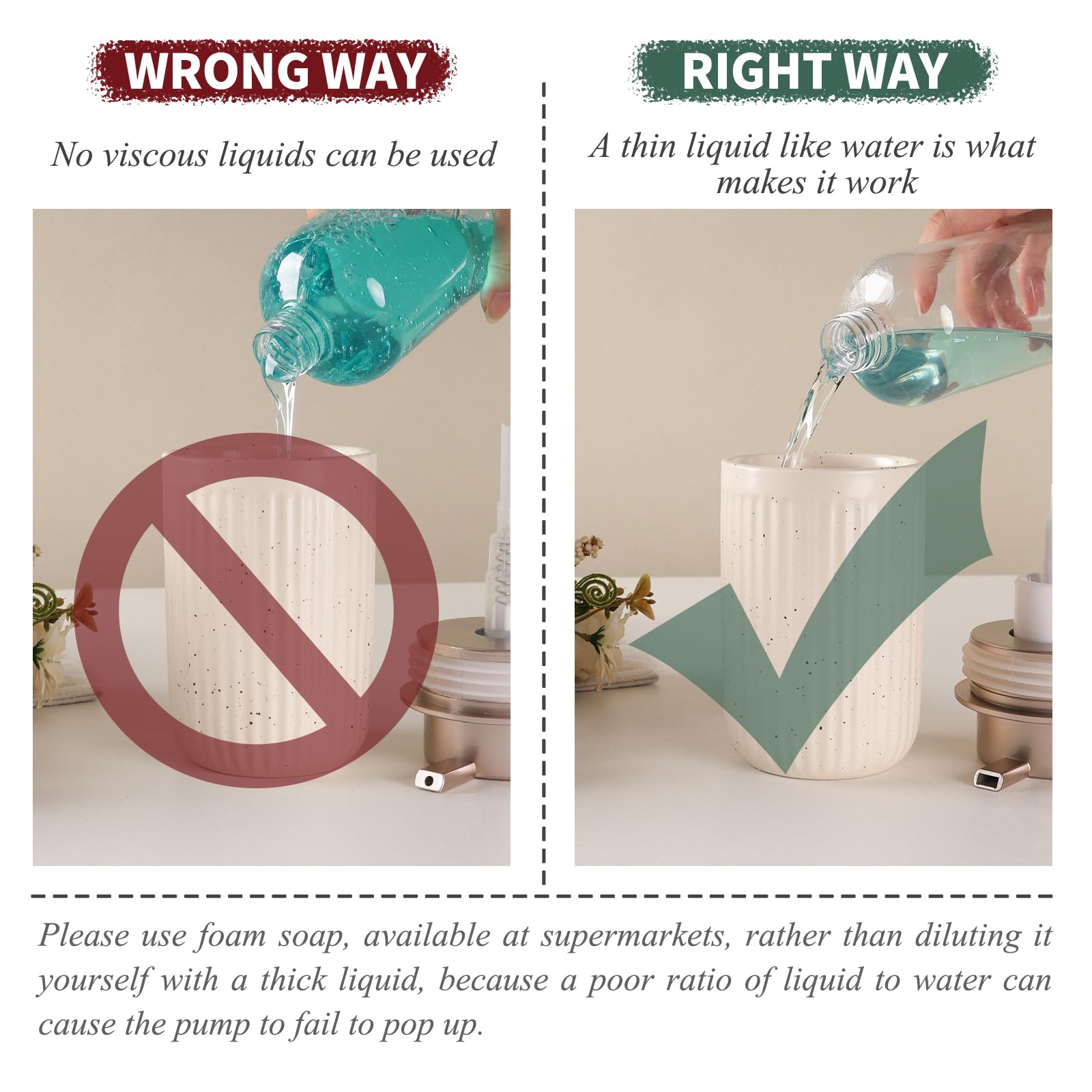 Foam Hand Soap Dispenser
