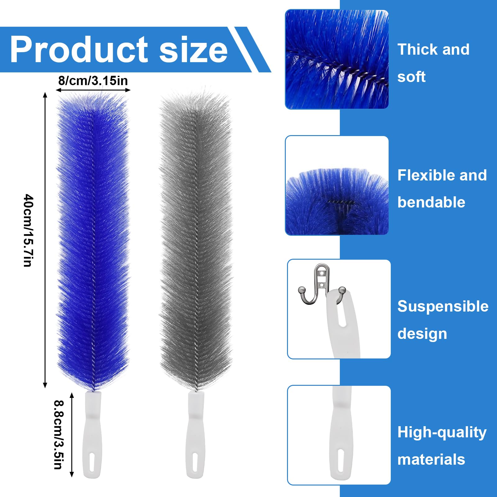 2 Pcs Cobweb Duster