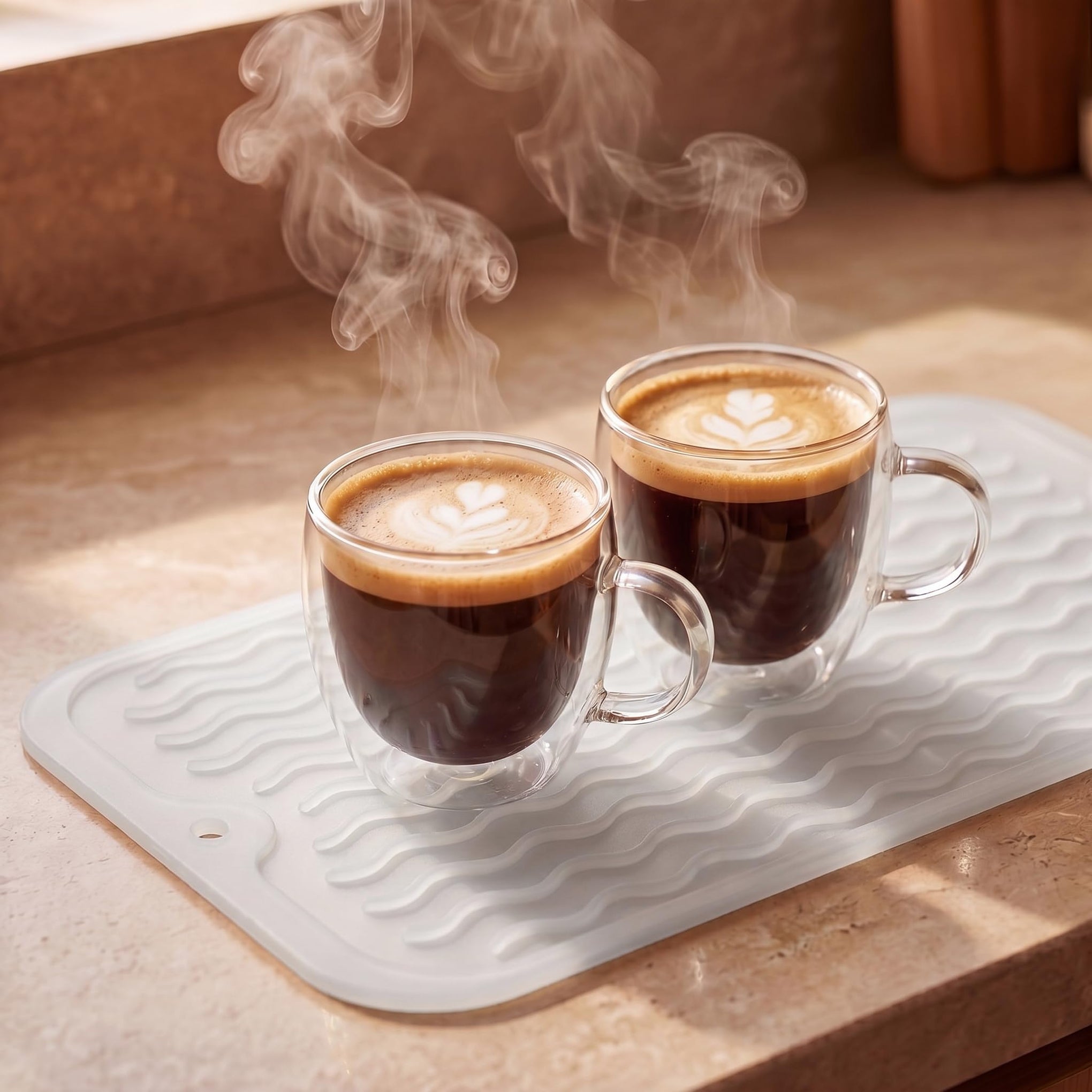 Silicone Dish Drying Mat for Multiple Usage