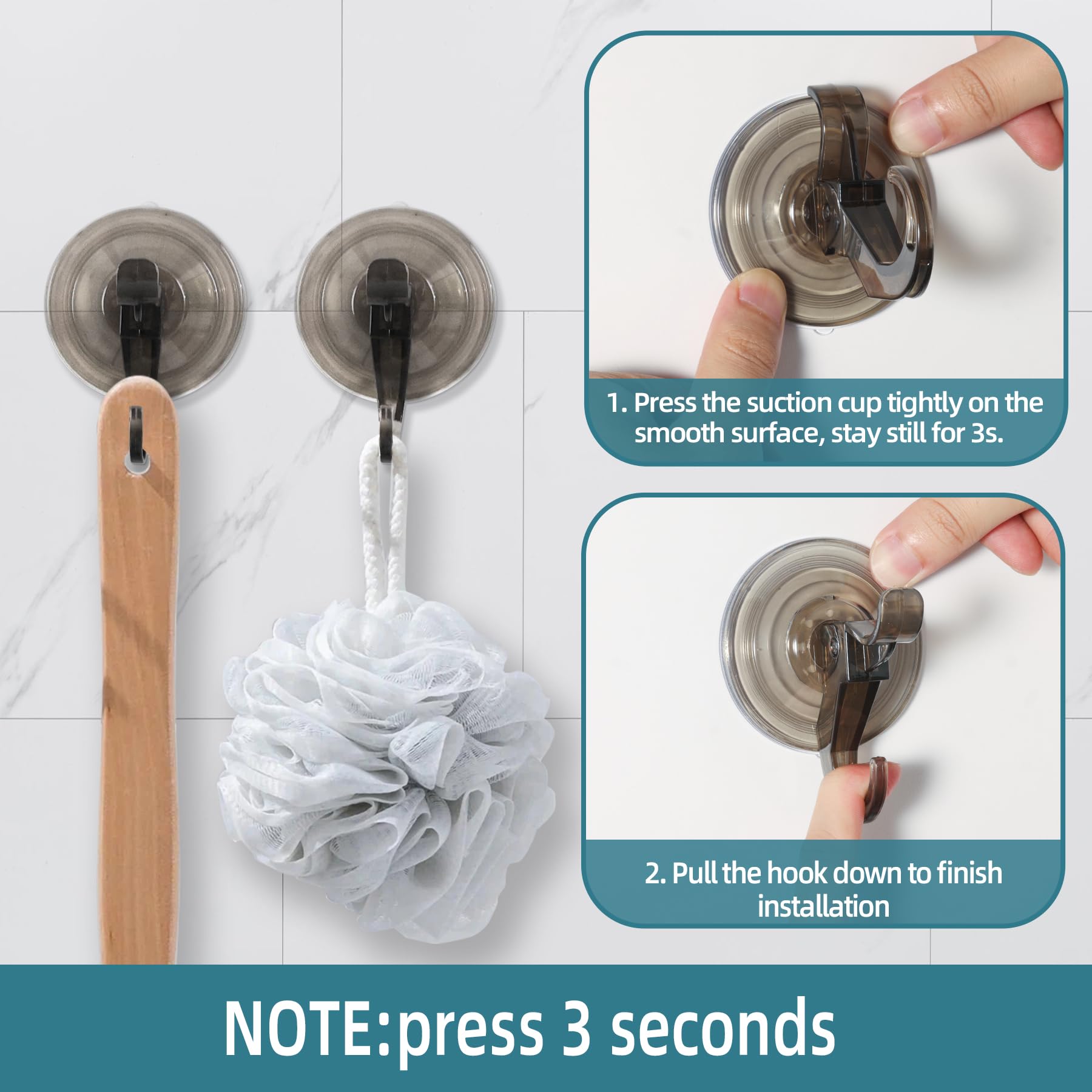 Suction Hooks (5 Count)