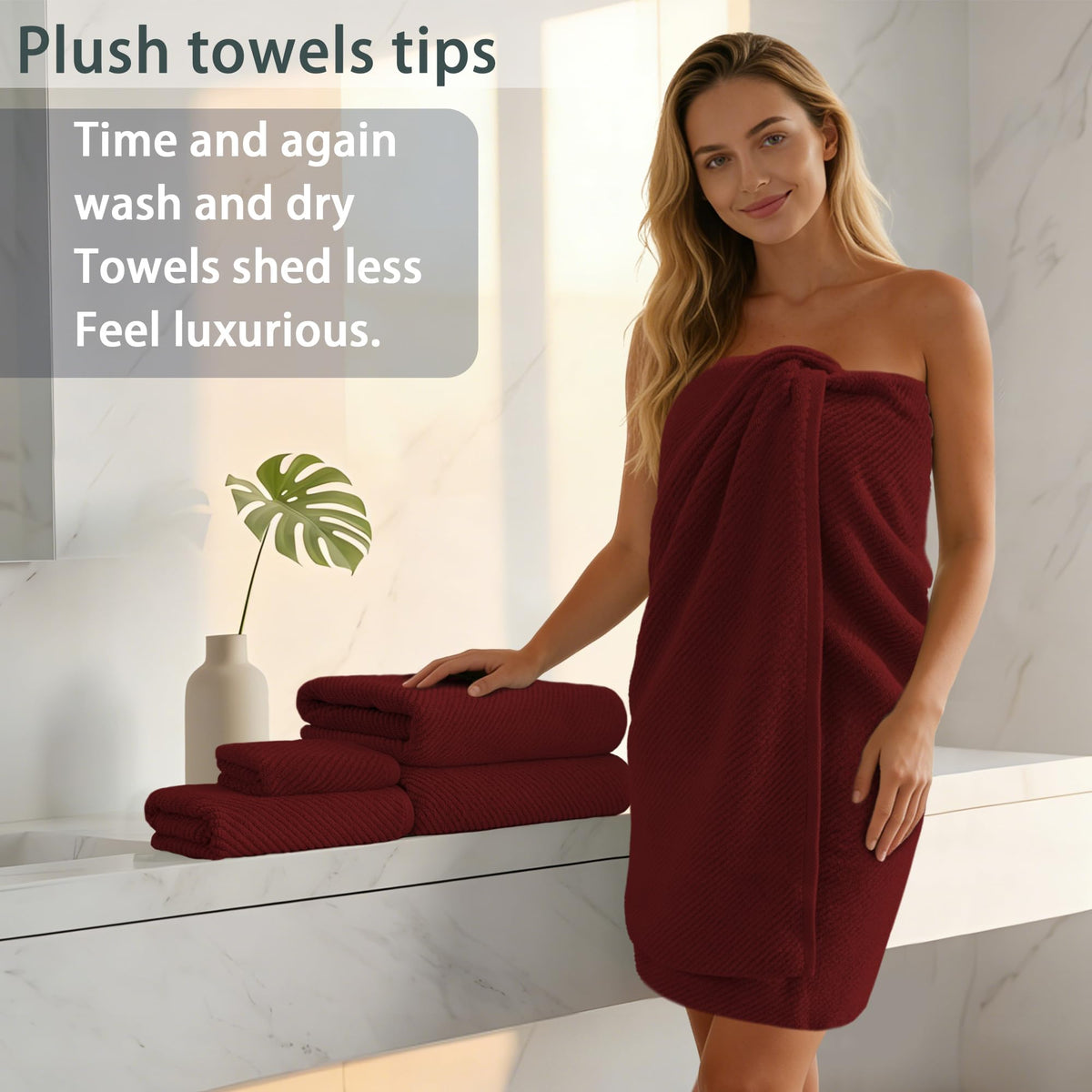 6PC Towel Set (6 Count)