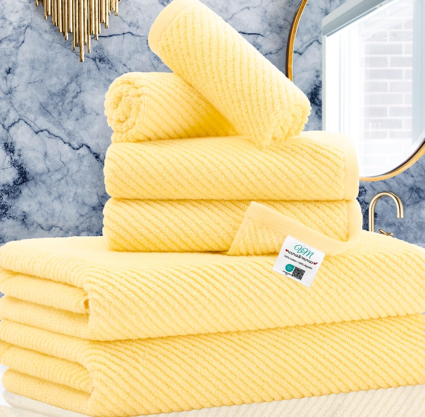 6PC Towel Set (6 Count)