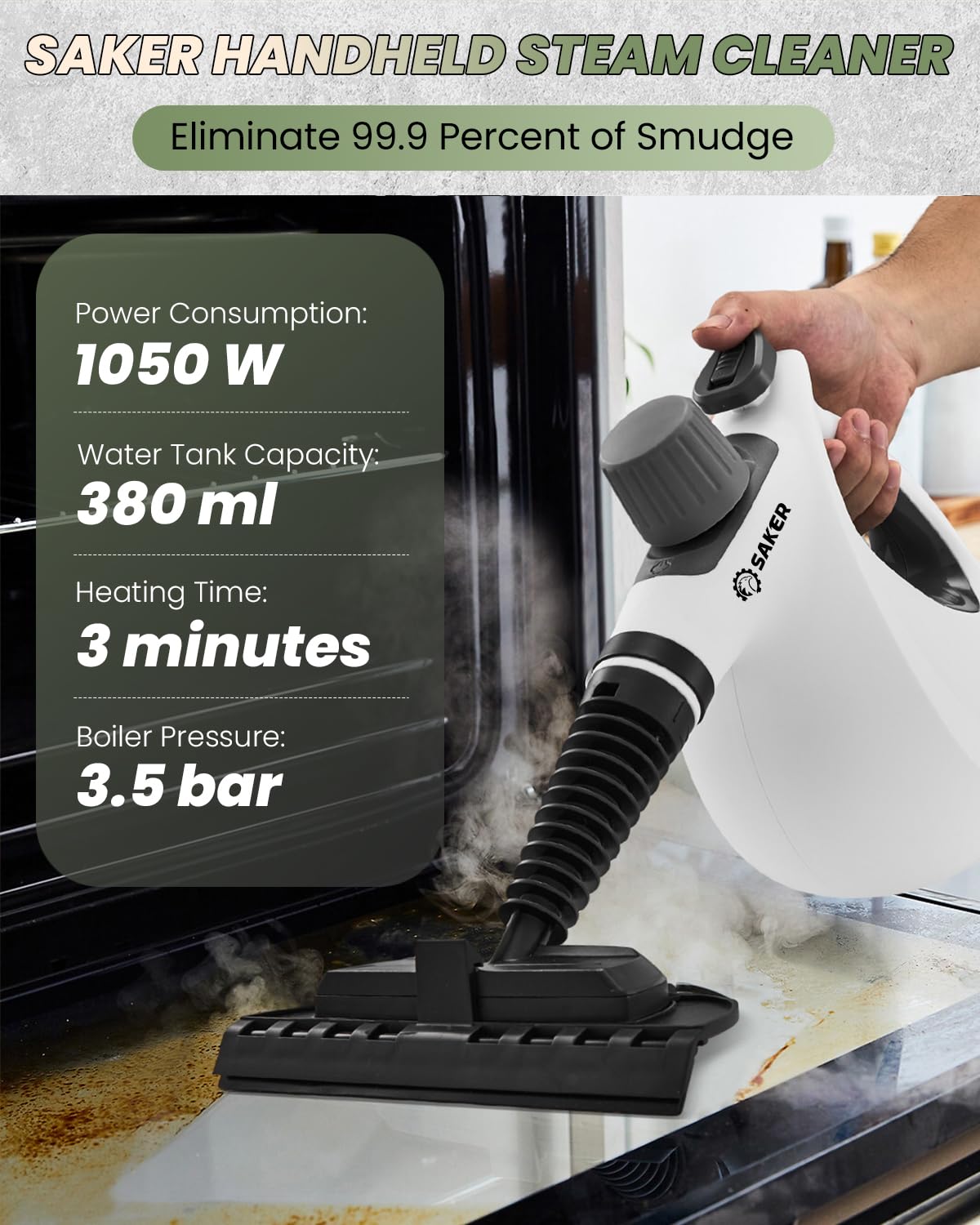 Handheld Steam Cleaner Upgraded
