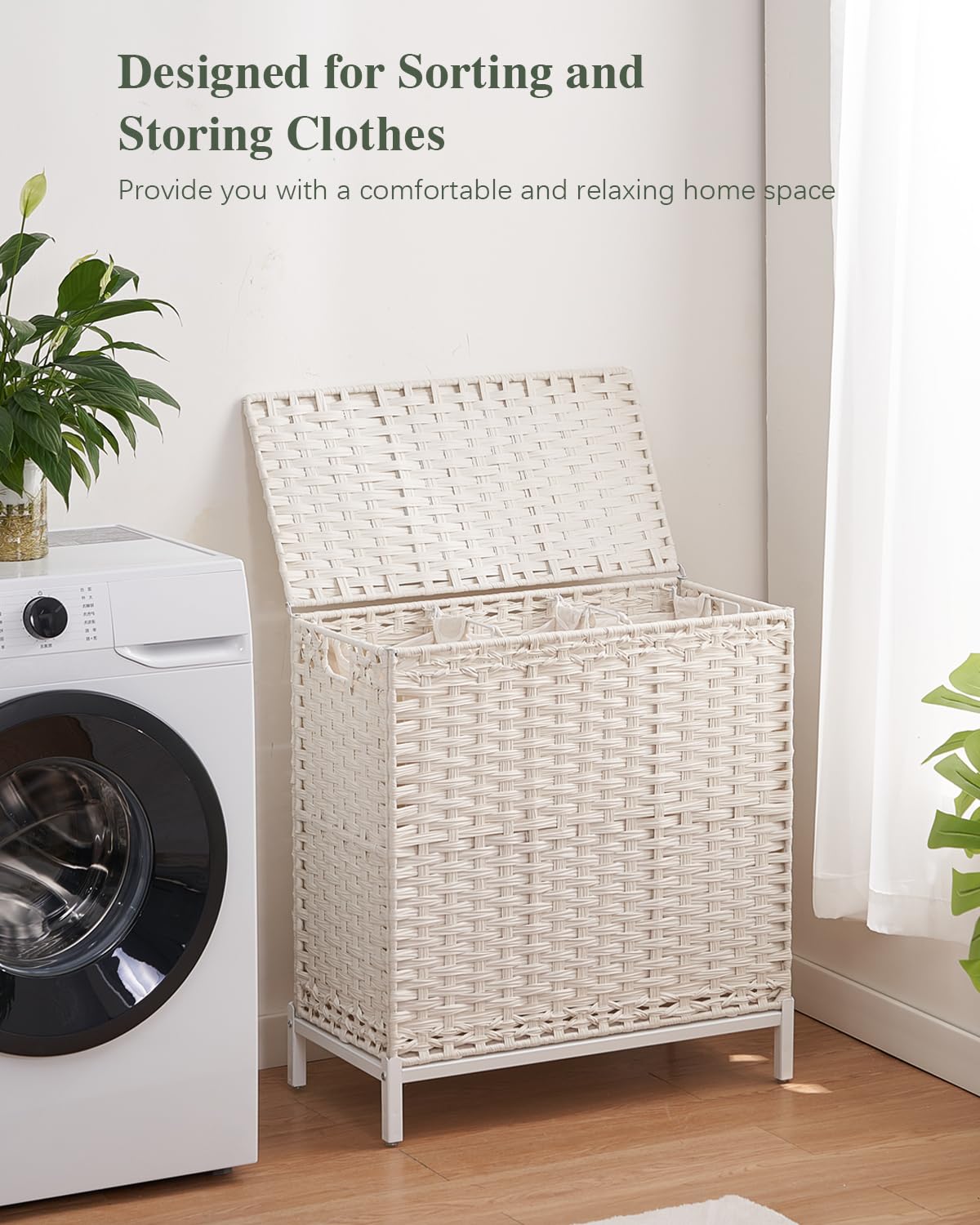 Laundry Hamper with Lid