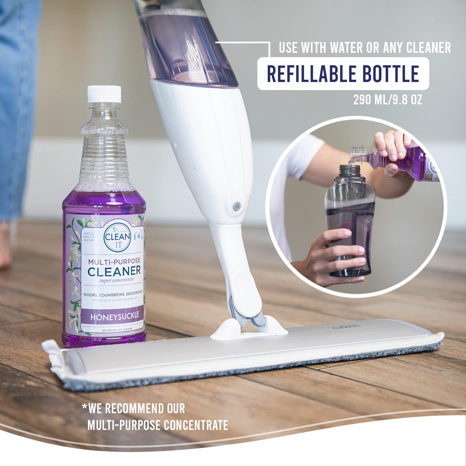 s Spray Mop Plus+ for Floor Cleaning