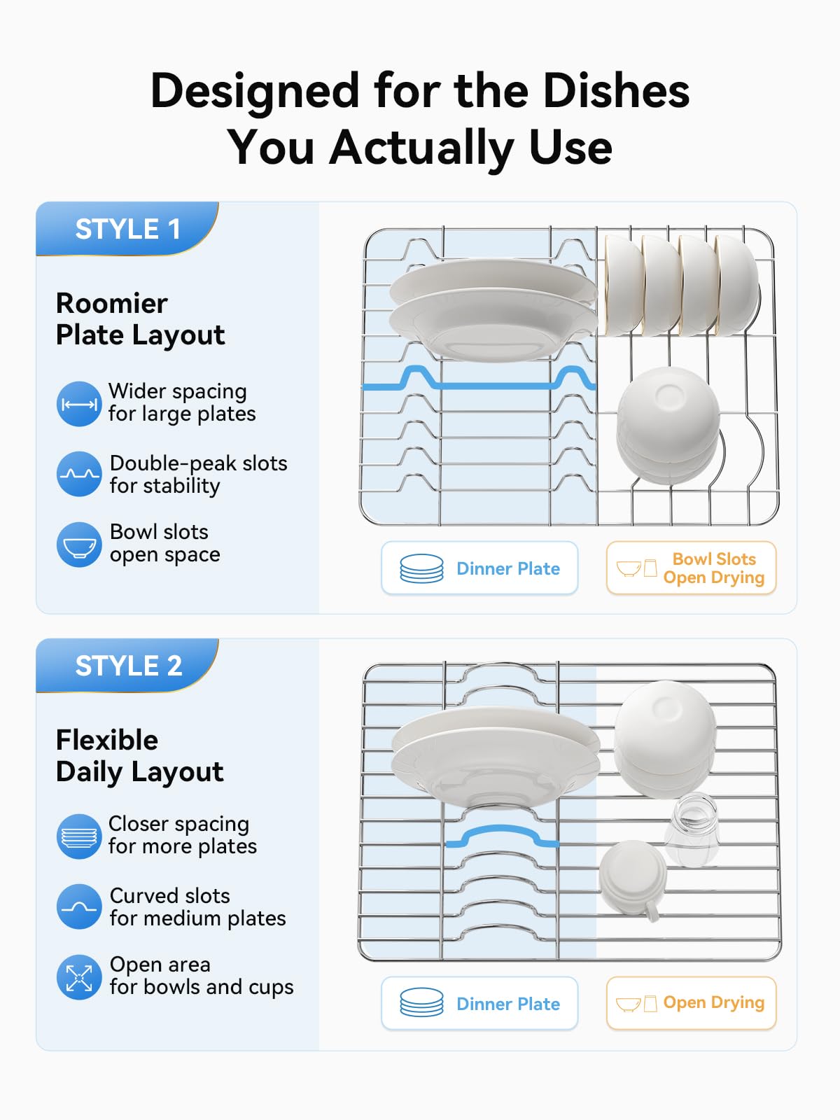 Large Dish Drying Rack