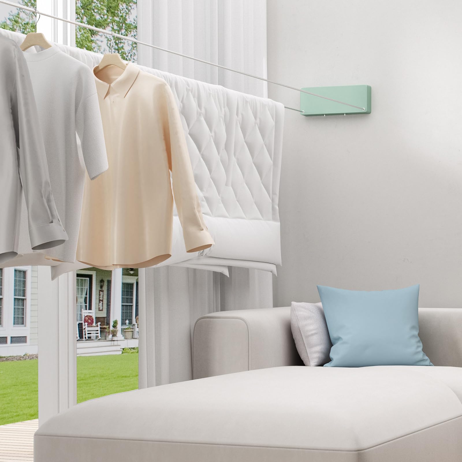 Retractable Clothesline Indoor