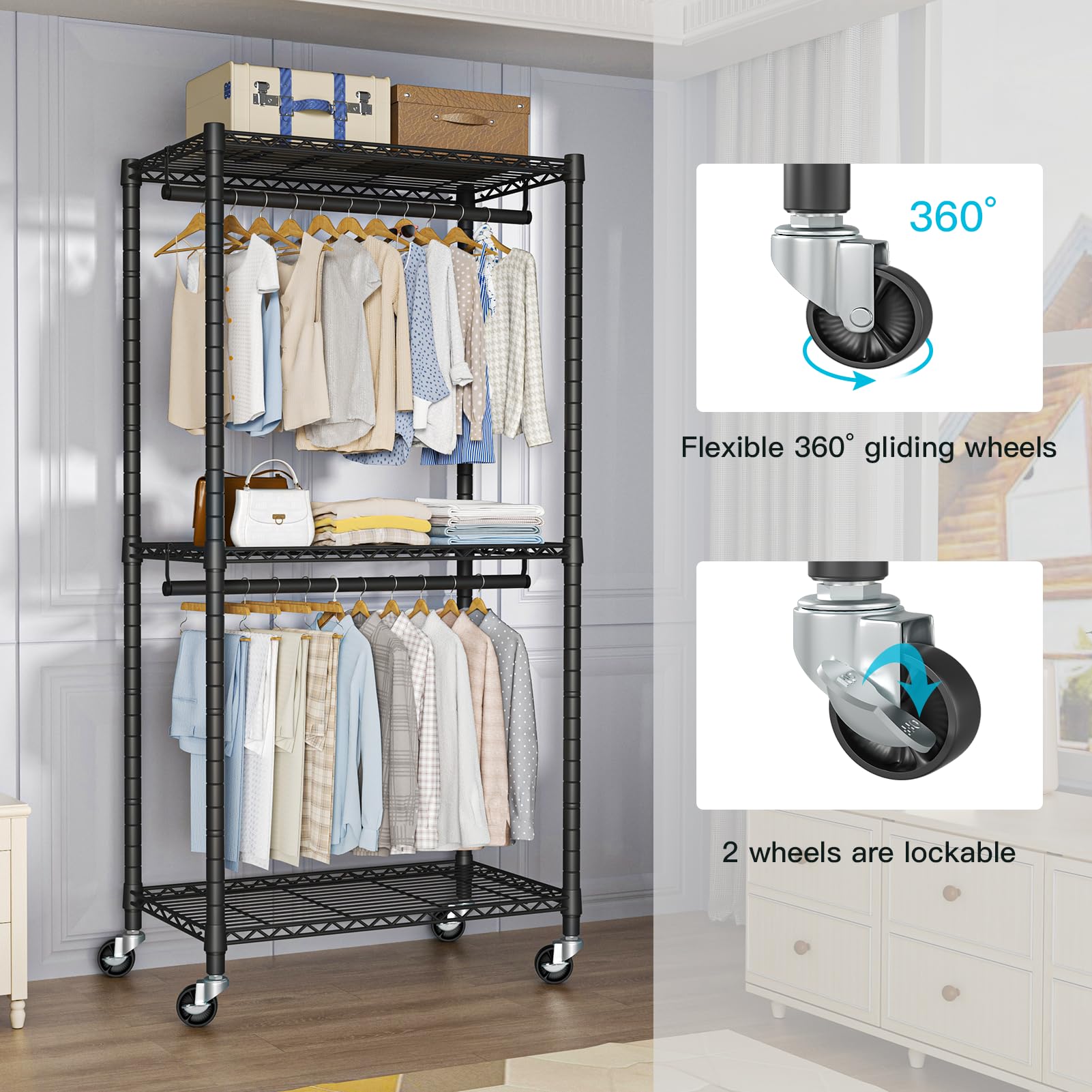 Heavy Duty Portable Closet