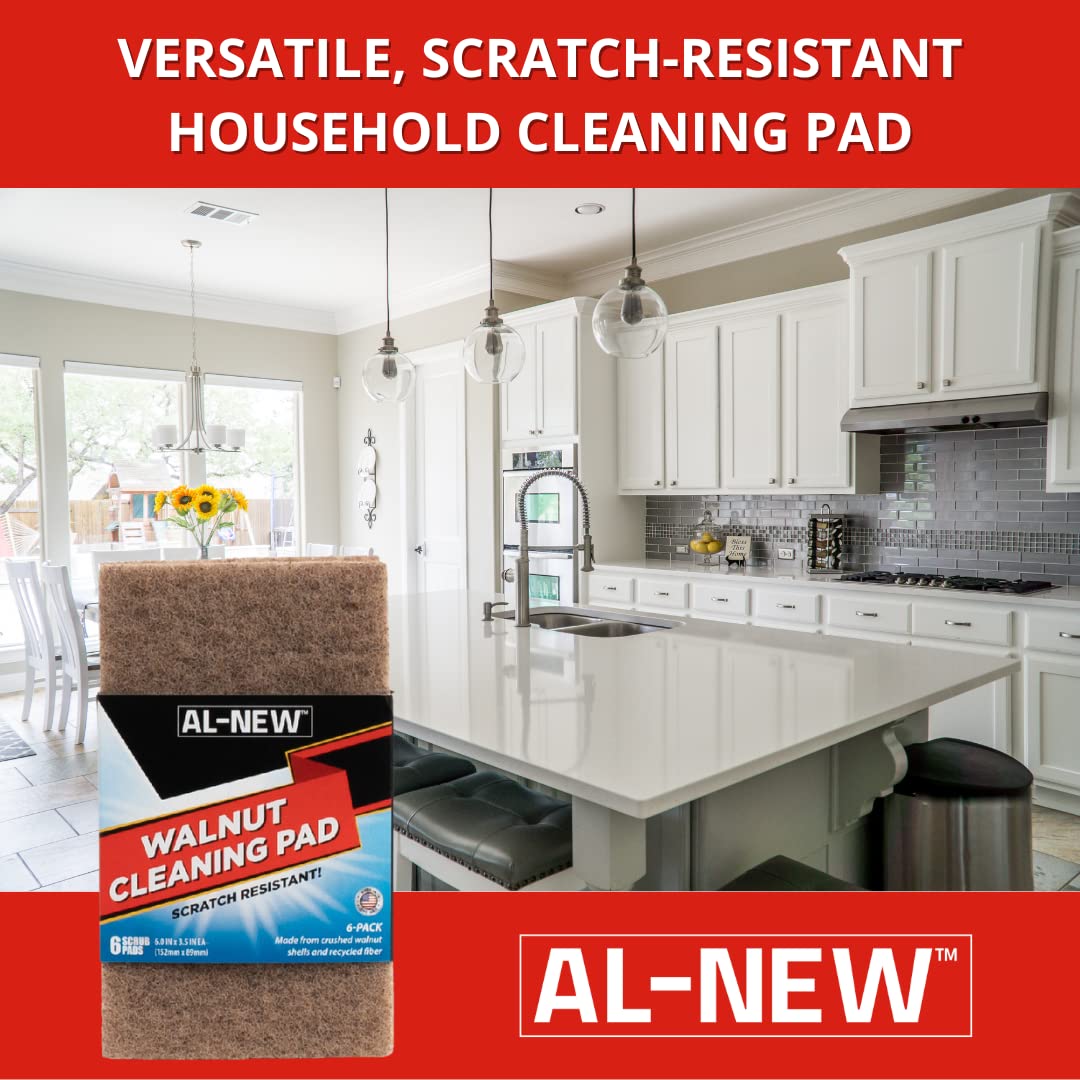 Walnut Cleaning Pads (6 Count)