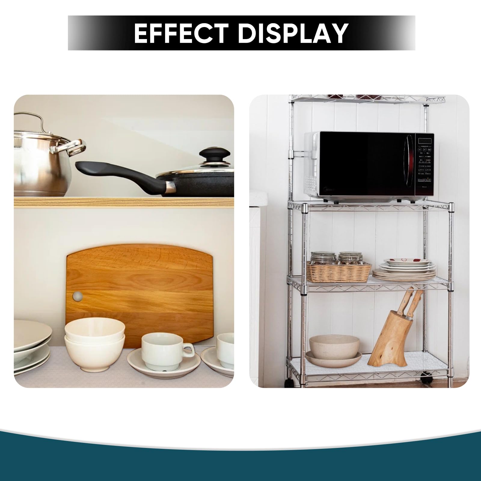 Shelf Liners for Kitchen Cabinets Non
