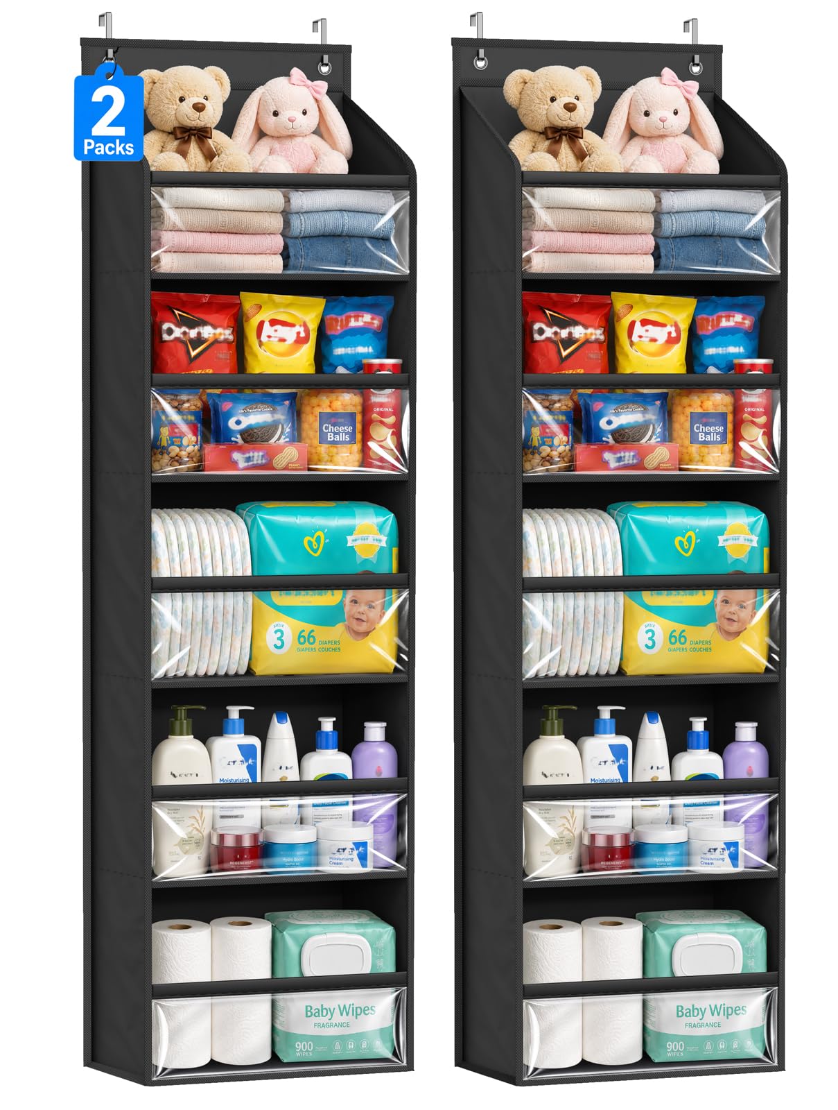 2 Pack Over the Door Organizer (24.99 Count)