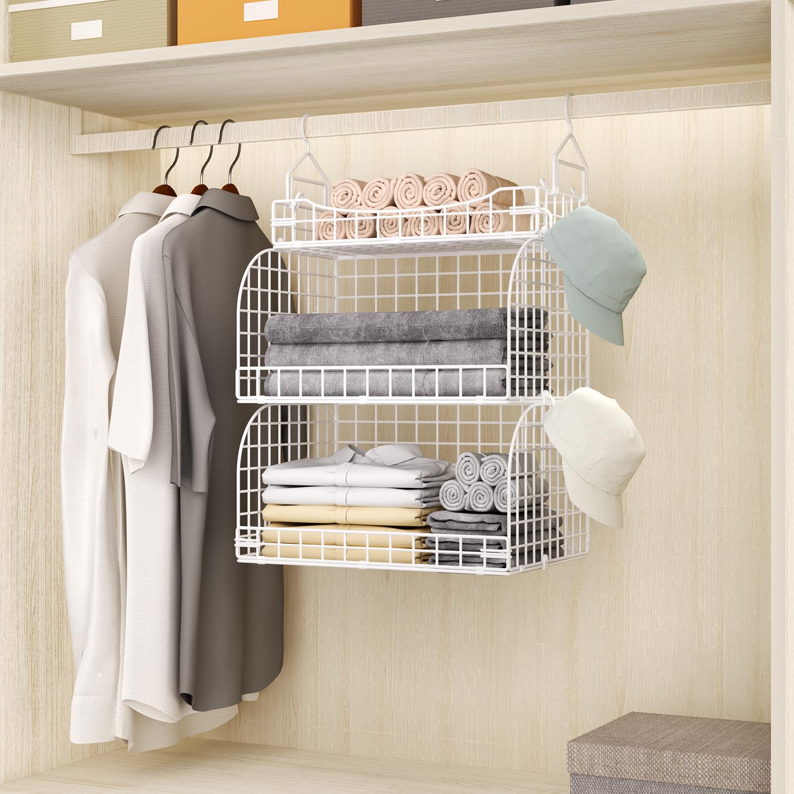 Hanging Closet Organizer Storage