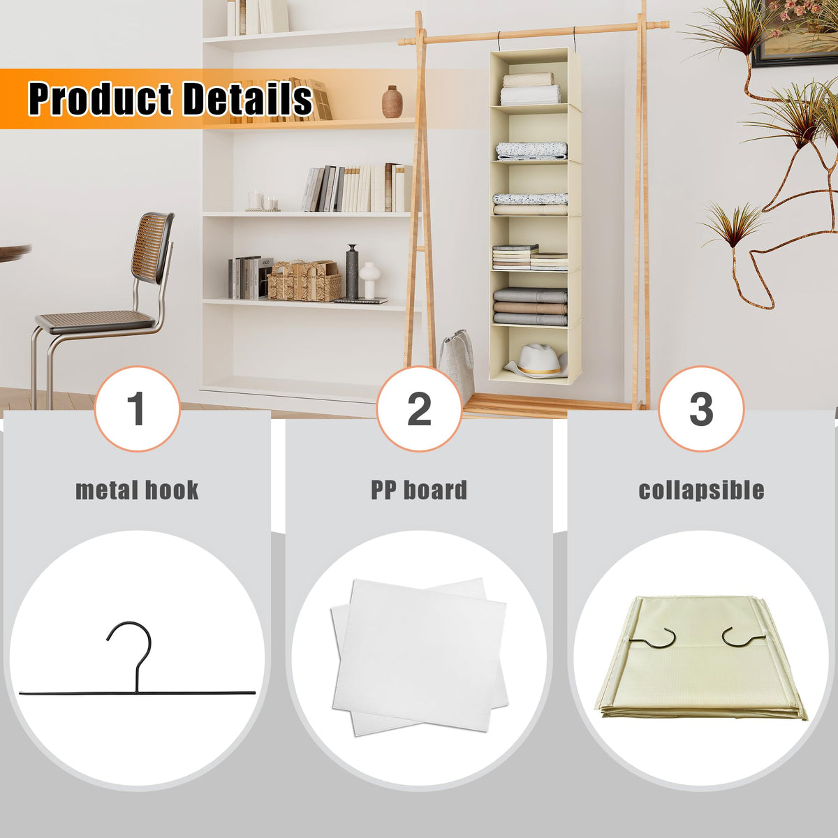 Hanging Closet Organizer 6
