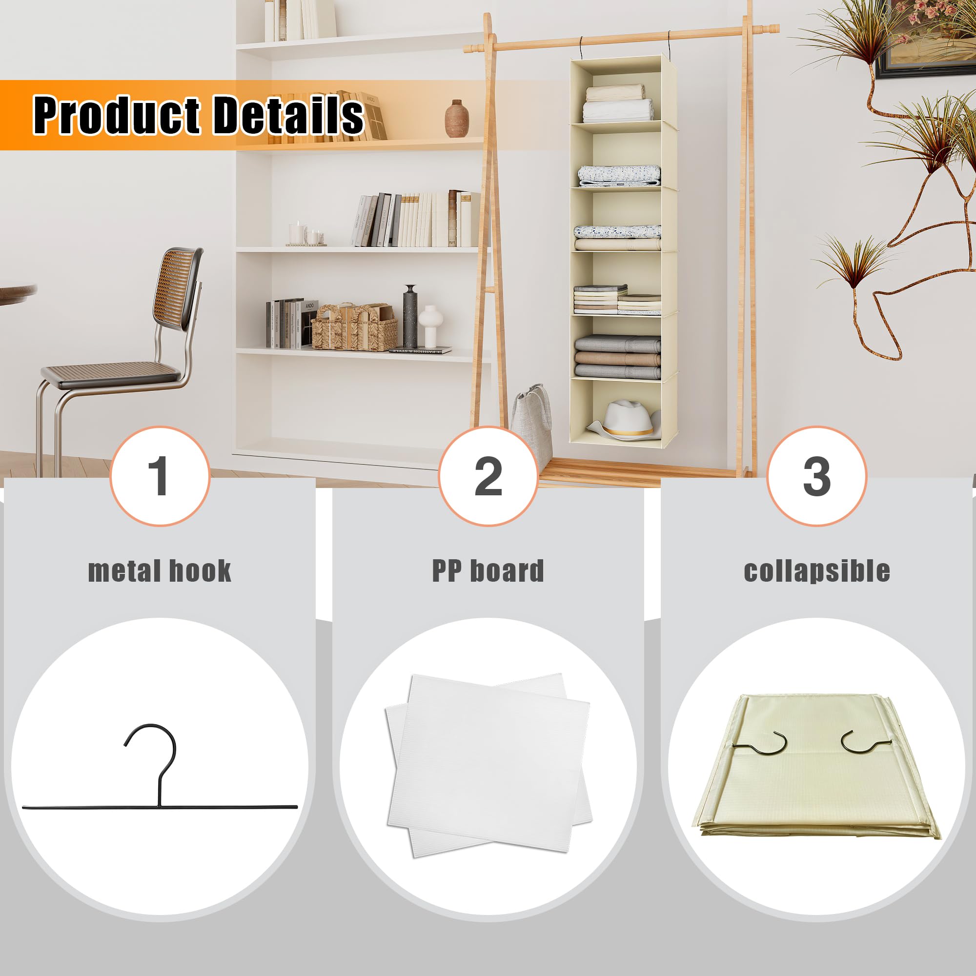 Hanging Closet Organizer 6