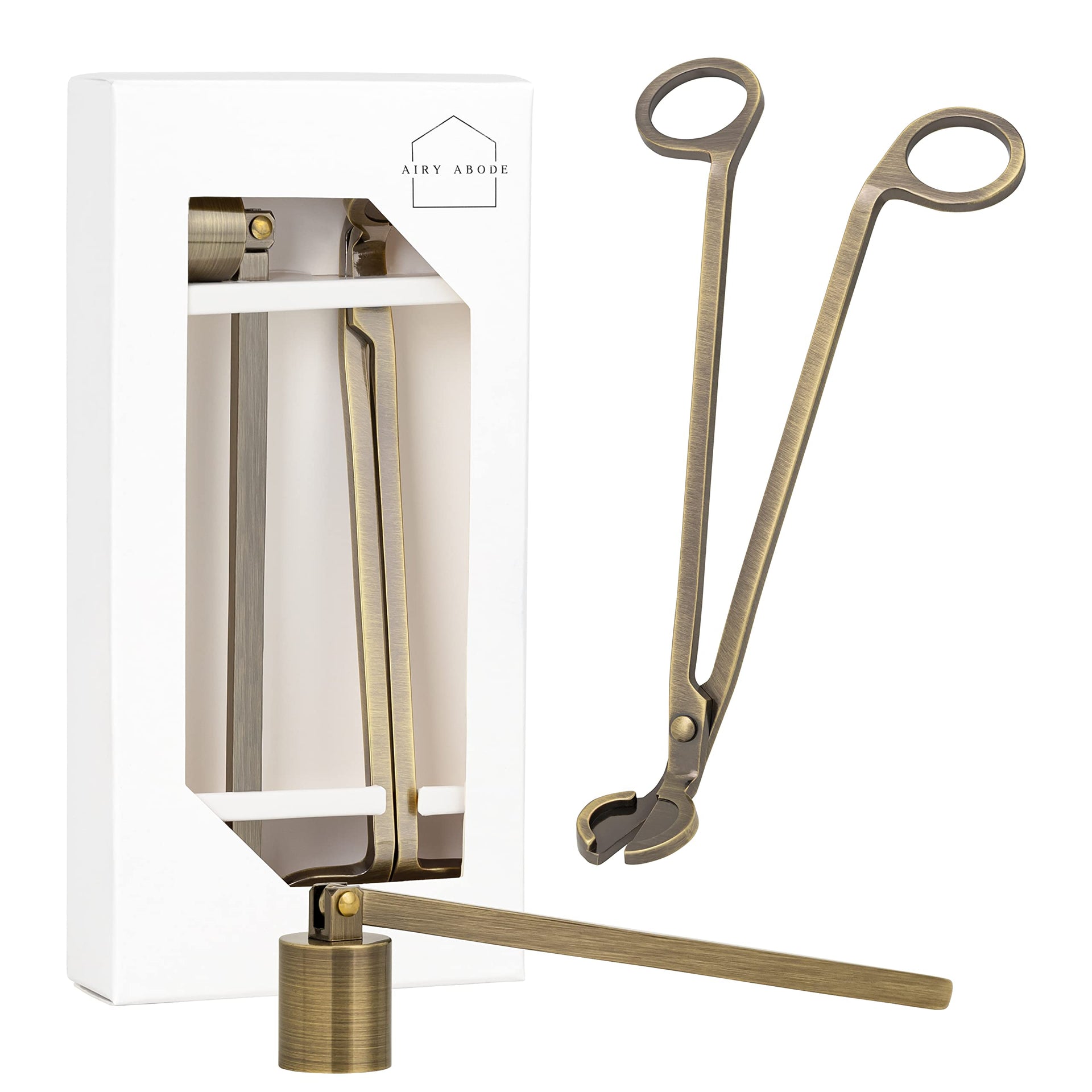 Candle Wick Trimmer and Candle Snuffer Accessory Set