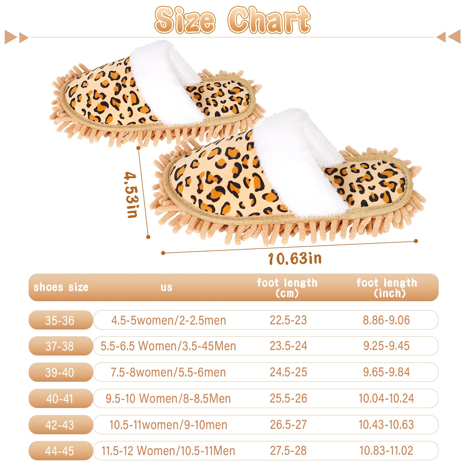 Microfiber Mop Slippers