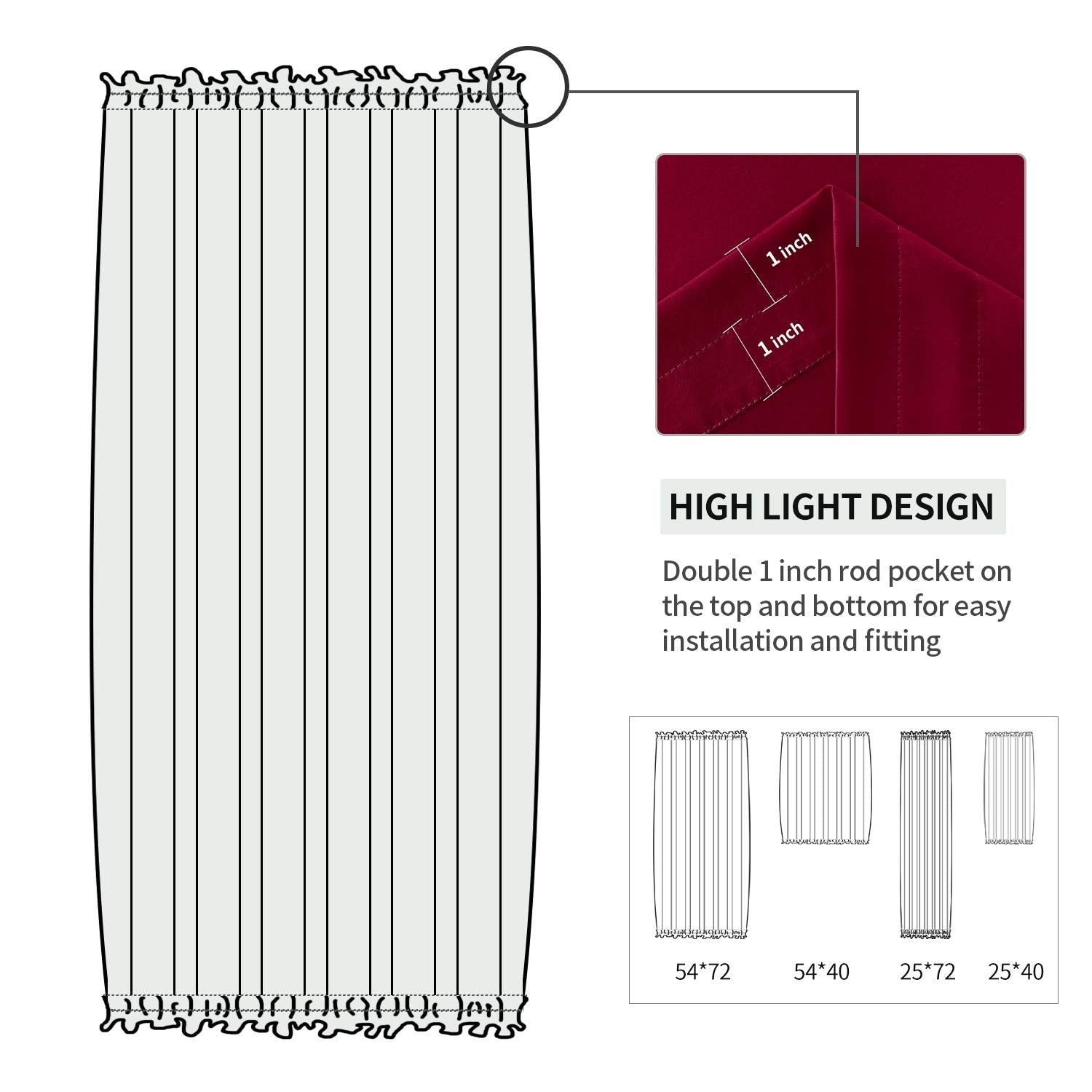 French Door Curtains