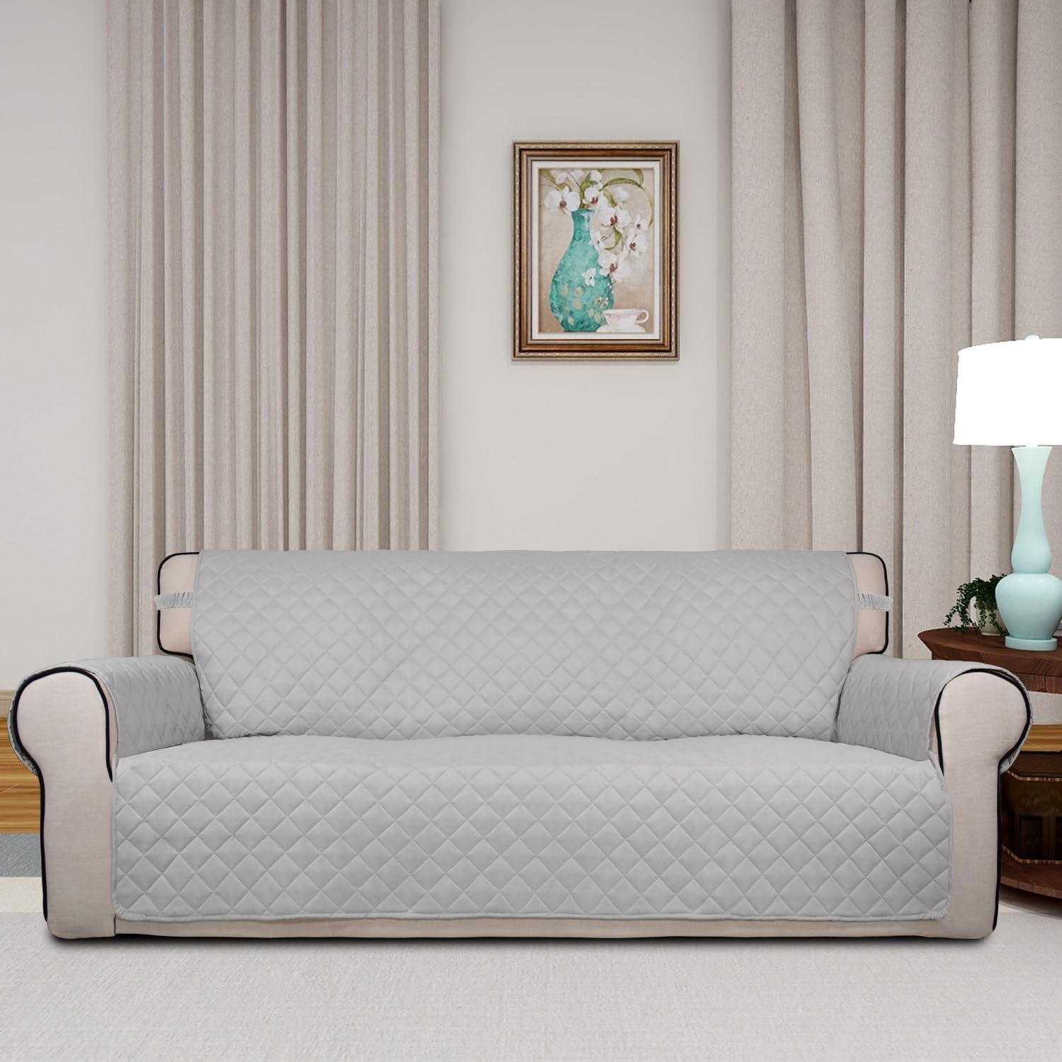 Reversible Quilted Sofa Cover Dog Couch Covers for Sofa