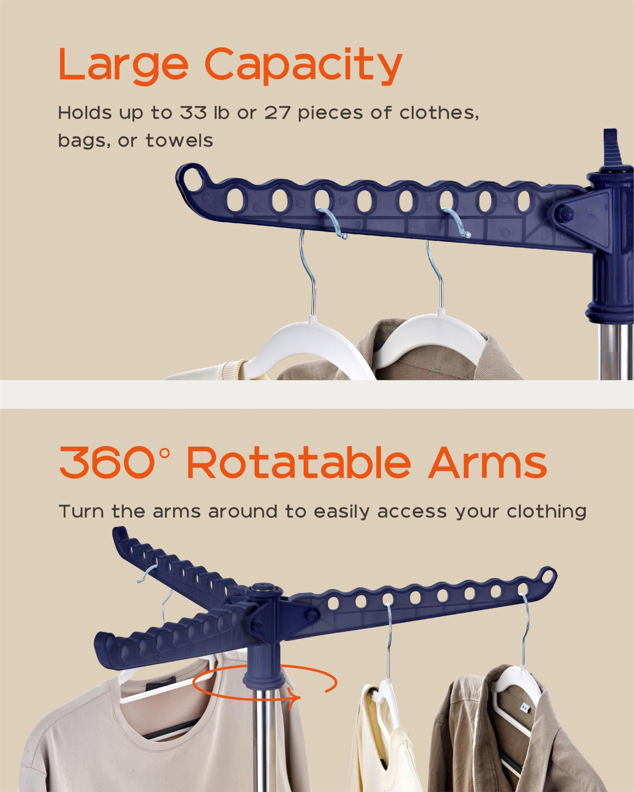 Clothes Drying Rack Foldable
