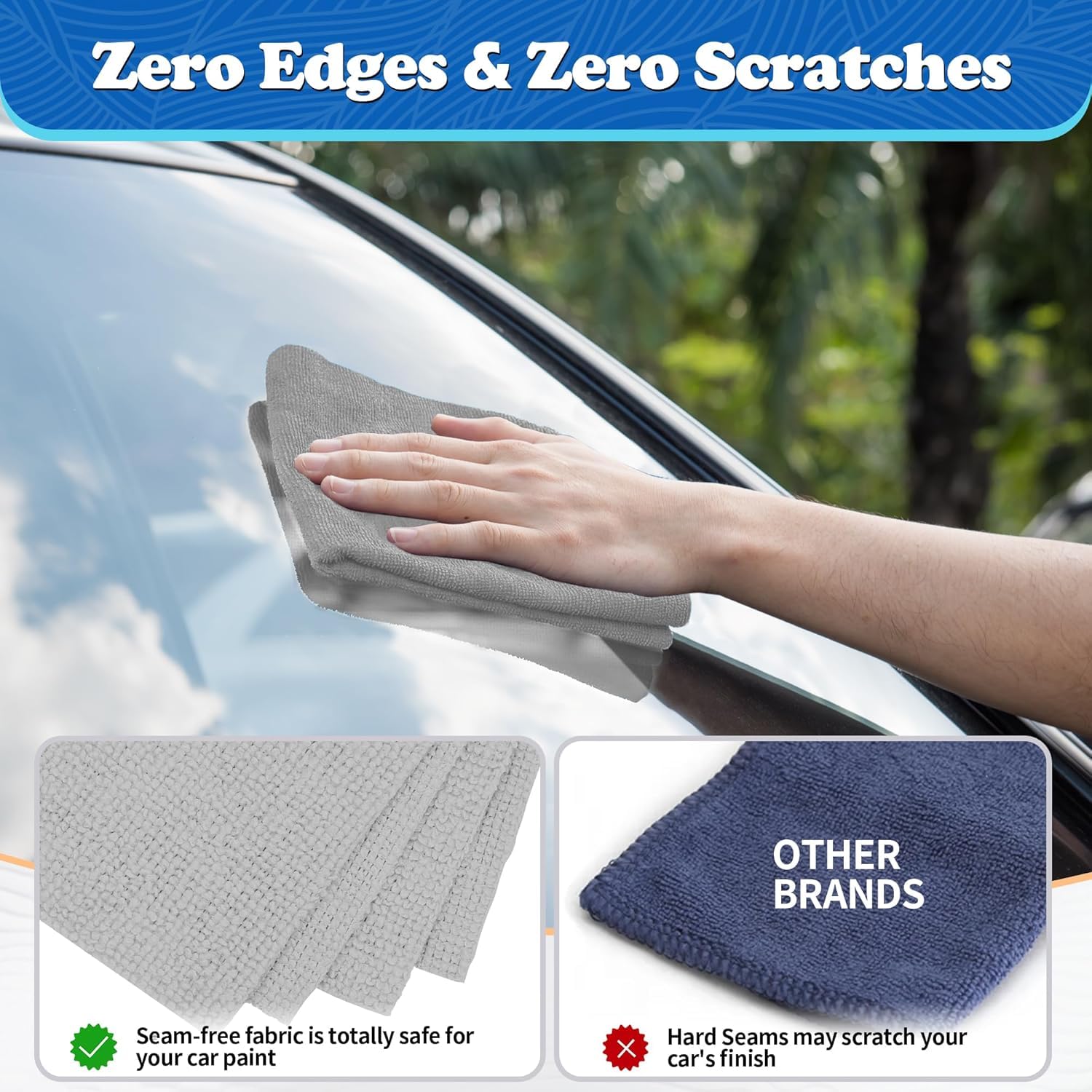 Microfiber Cleaning Cloth (24 Count)