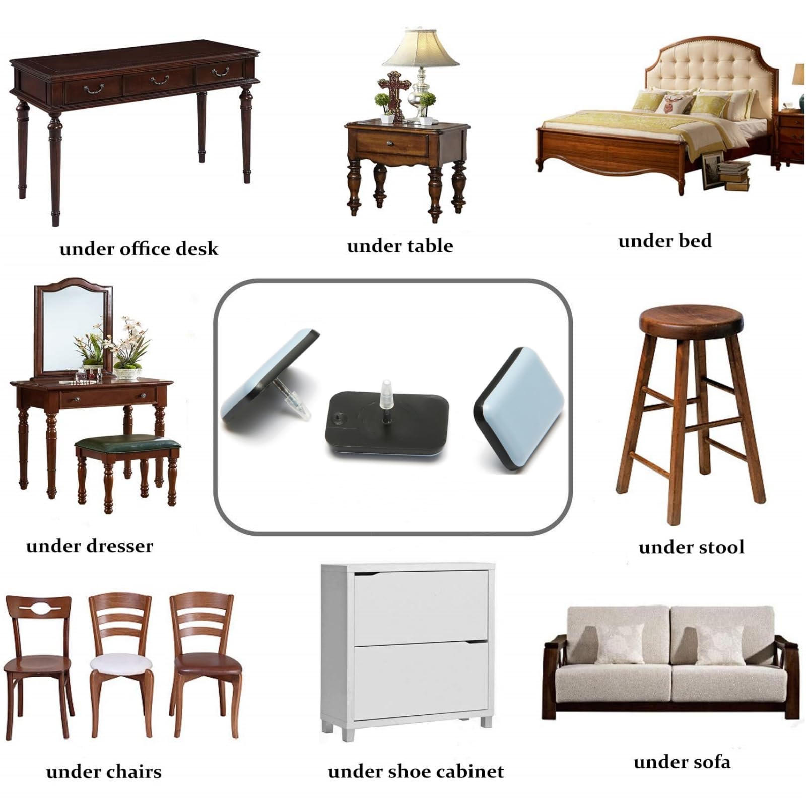 Furniture Sliders (24 Count)