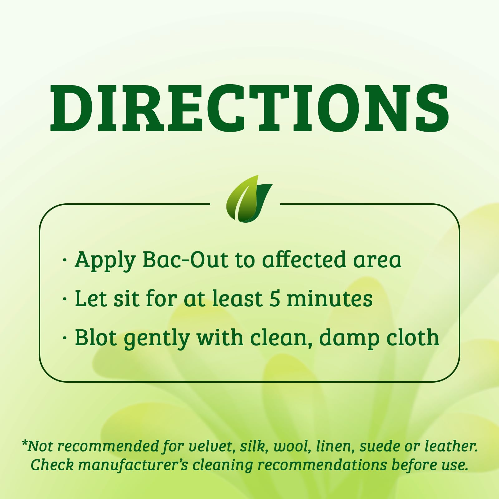 Bac Out Natural Stain Remover for Clothes (32 Fl Oz)