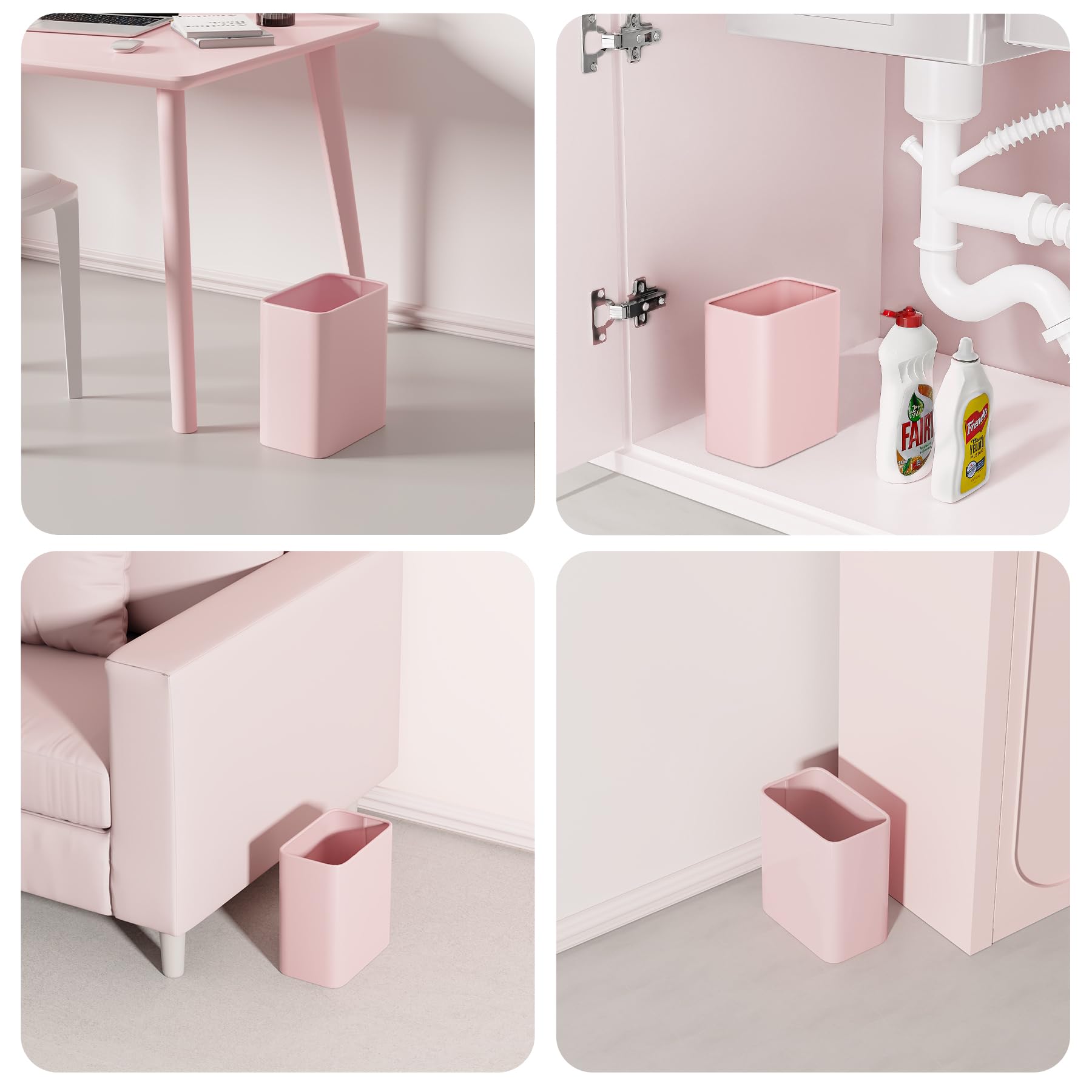 Small Bathroom Trash Can