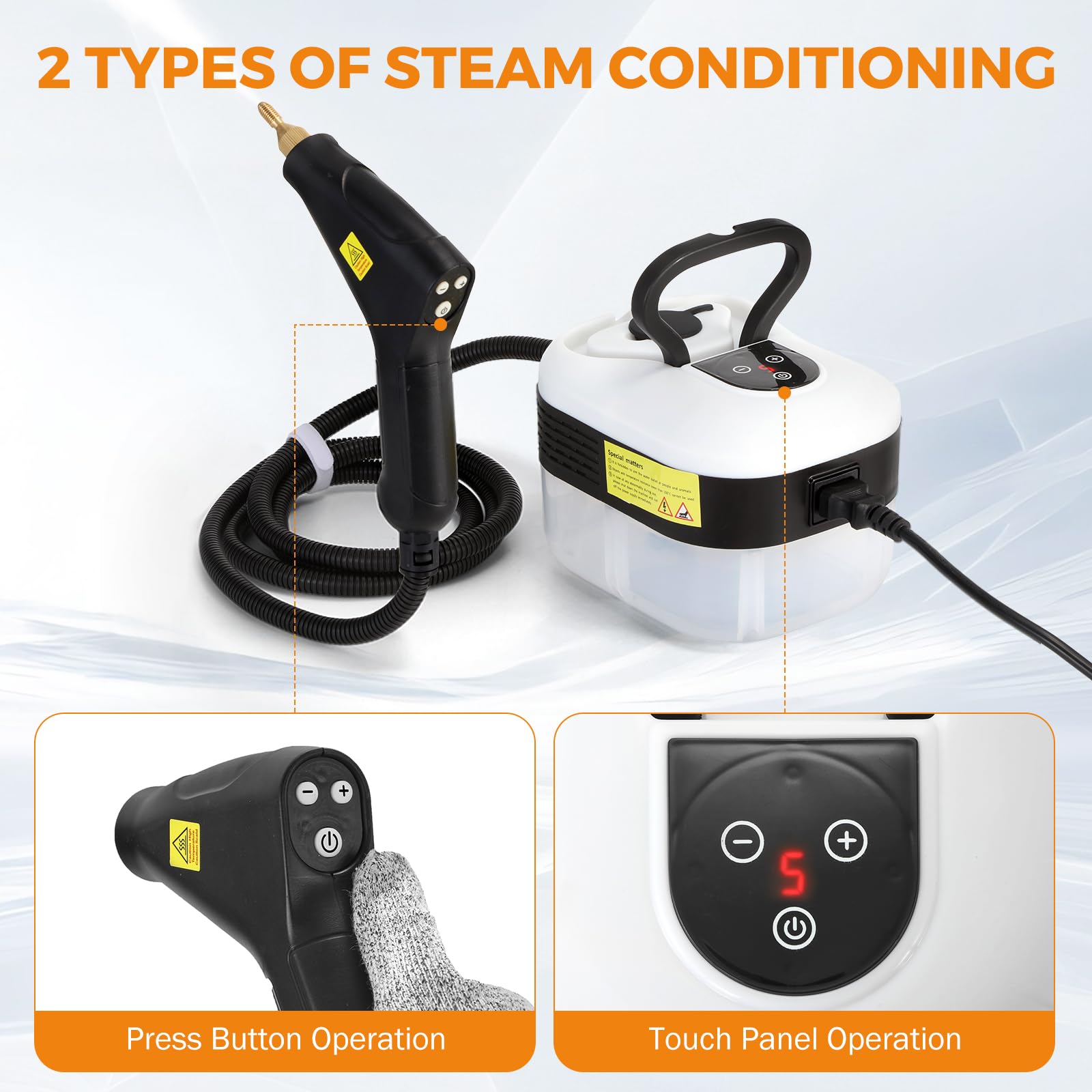 1.2L Car Steam Cleaner